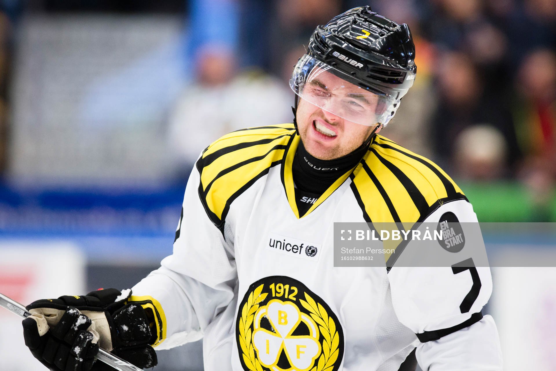 Brynäs Ponthus Westerholm har ont