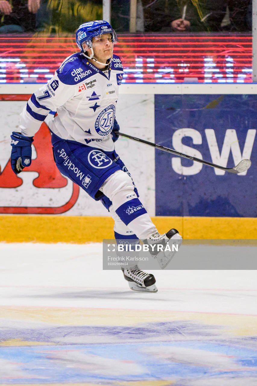 Leksands Johan Olofsson jublar