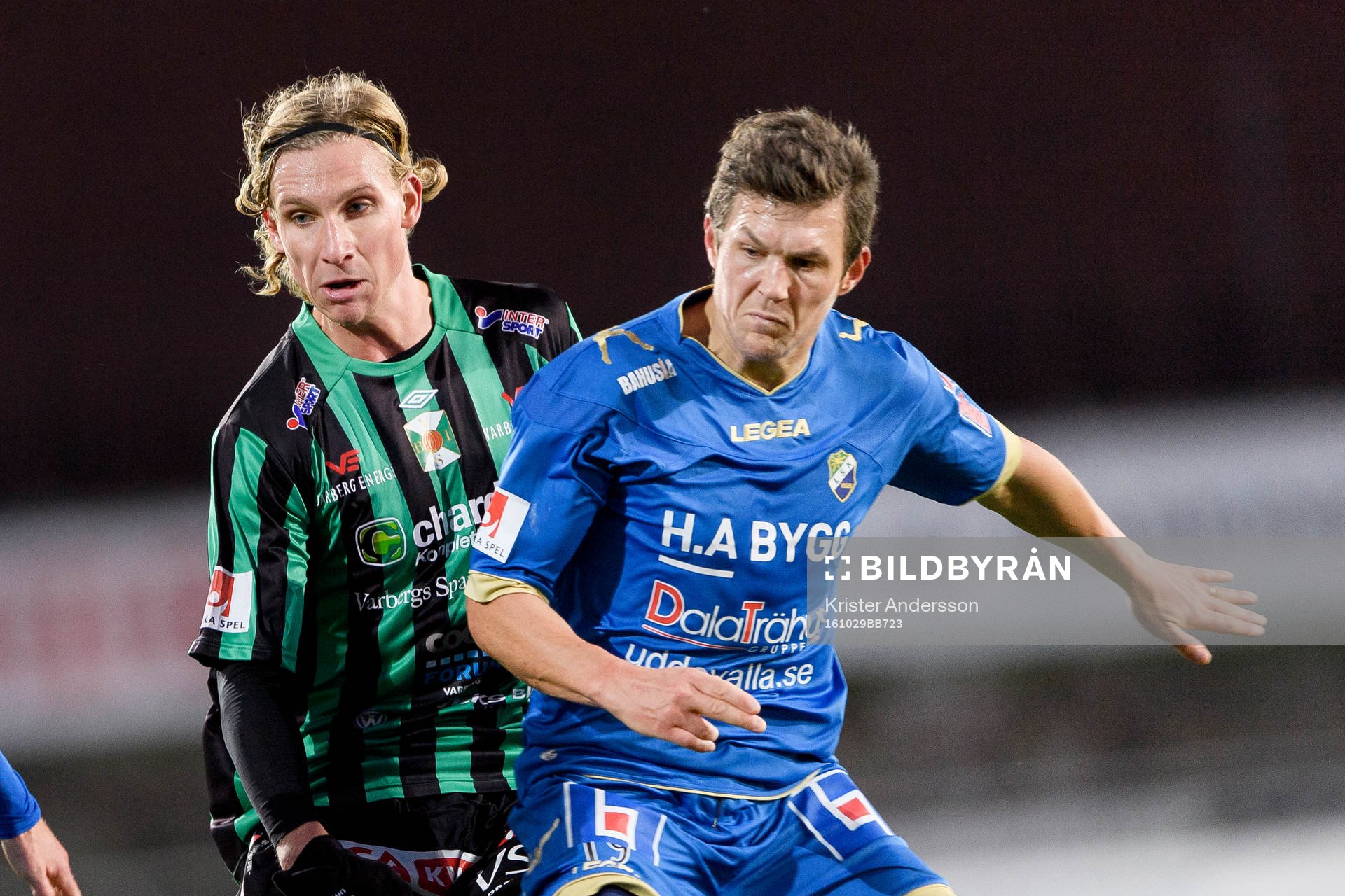 Varbergs Erik Nilsson och Ljungskiles Hannes Stiller