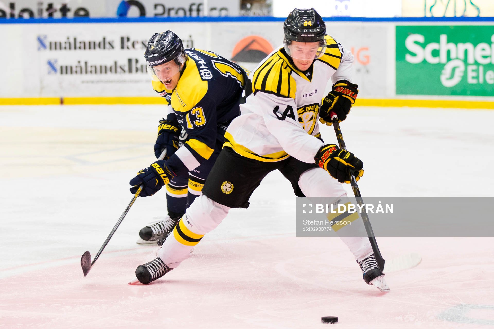 s Oscar Sundh mot Brynäs Jonathan Pudas