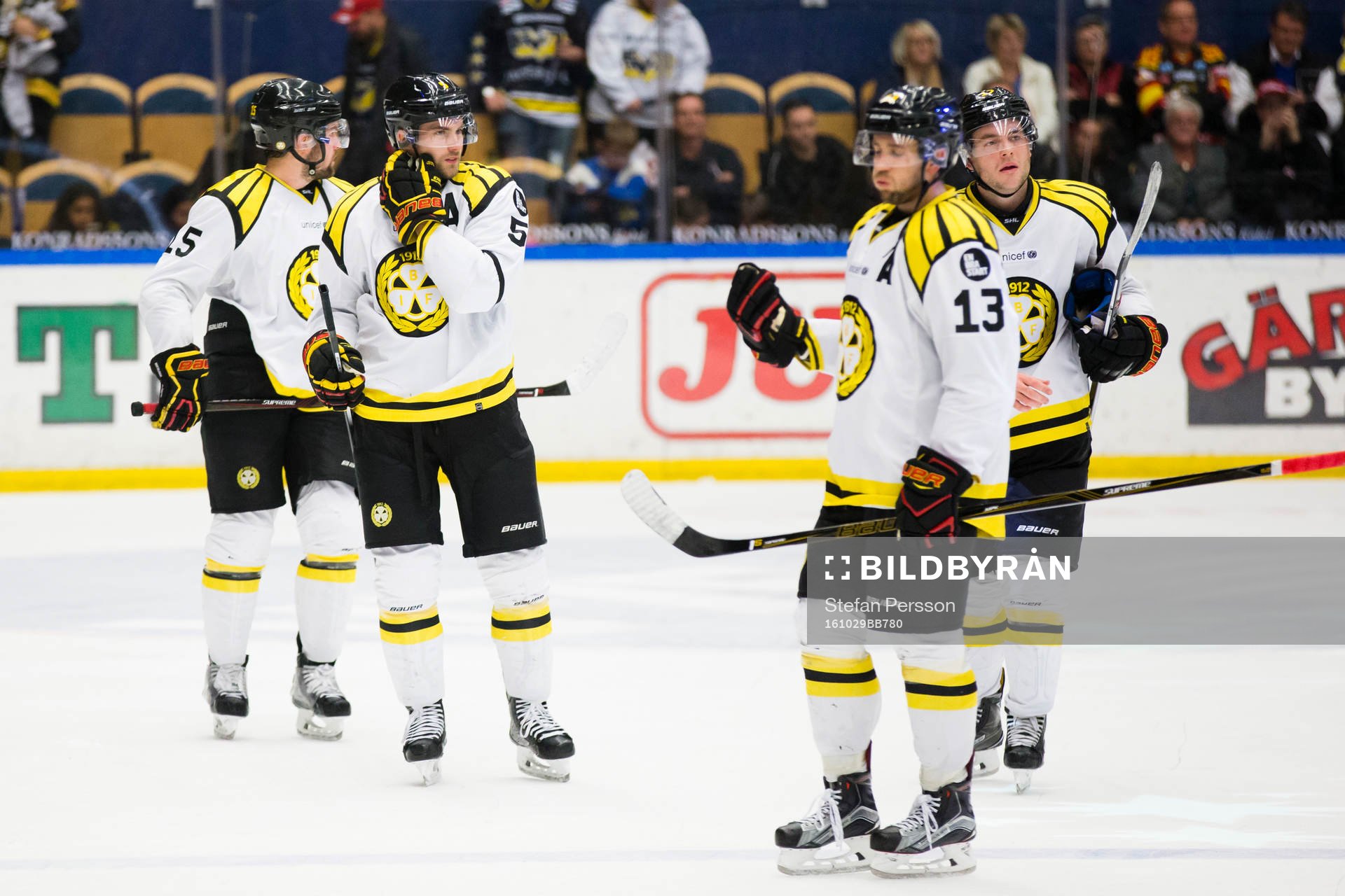 Brynäs Simon Bertilsson, Lukas Kilström, Ryan Gunderson