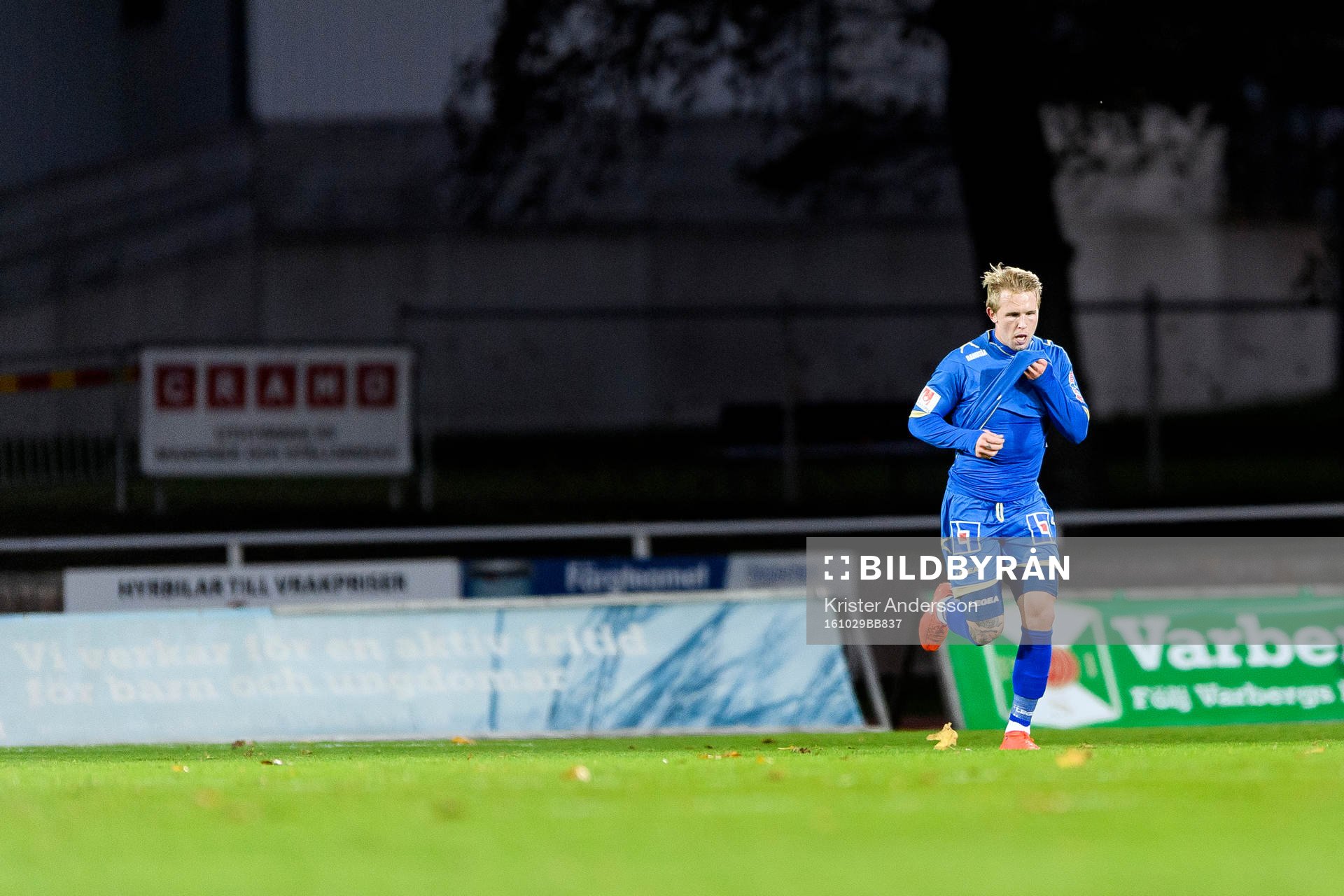 Ljungskiles Tim Nilsen jublar