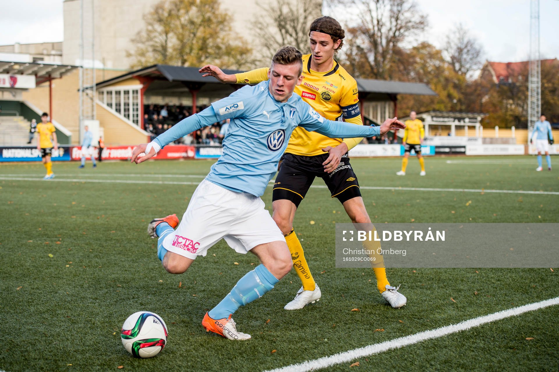 Elfsborgs Christopher McVey mot Malmös Teddy Bergqvist