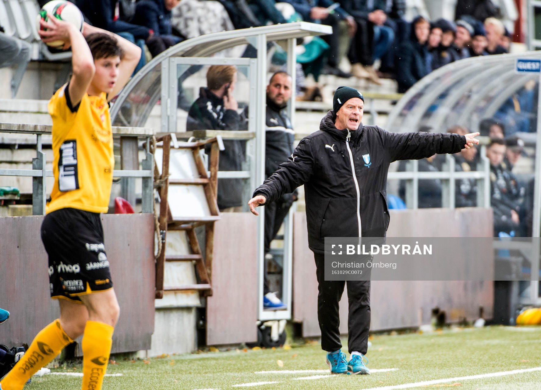 Malmös tränare Anders Palmér