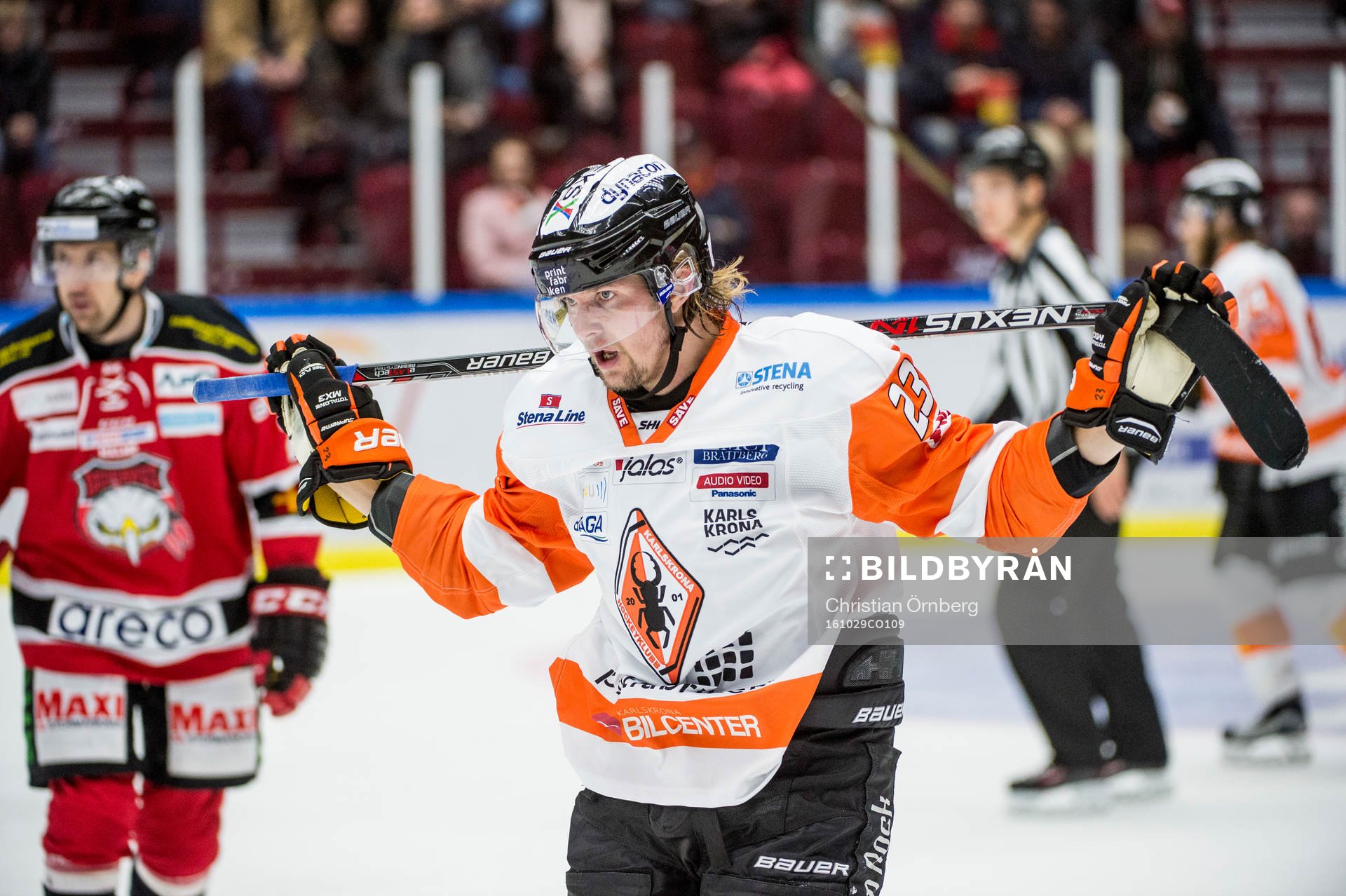 Karlskronas Viktor Amnér deppar