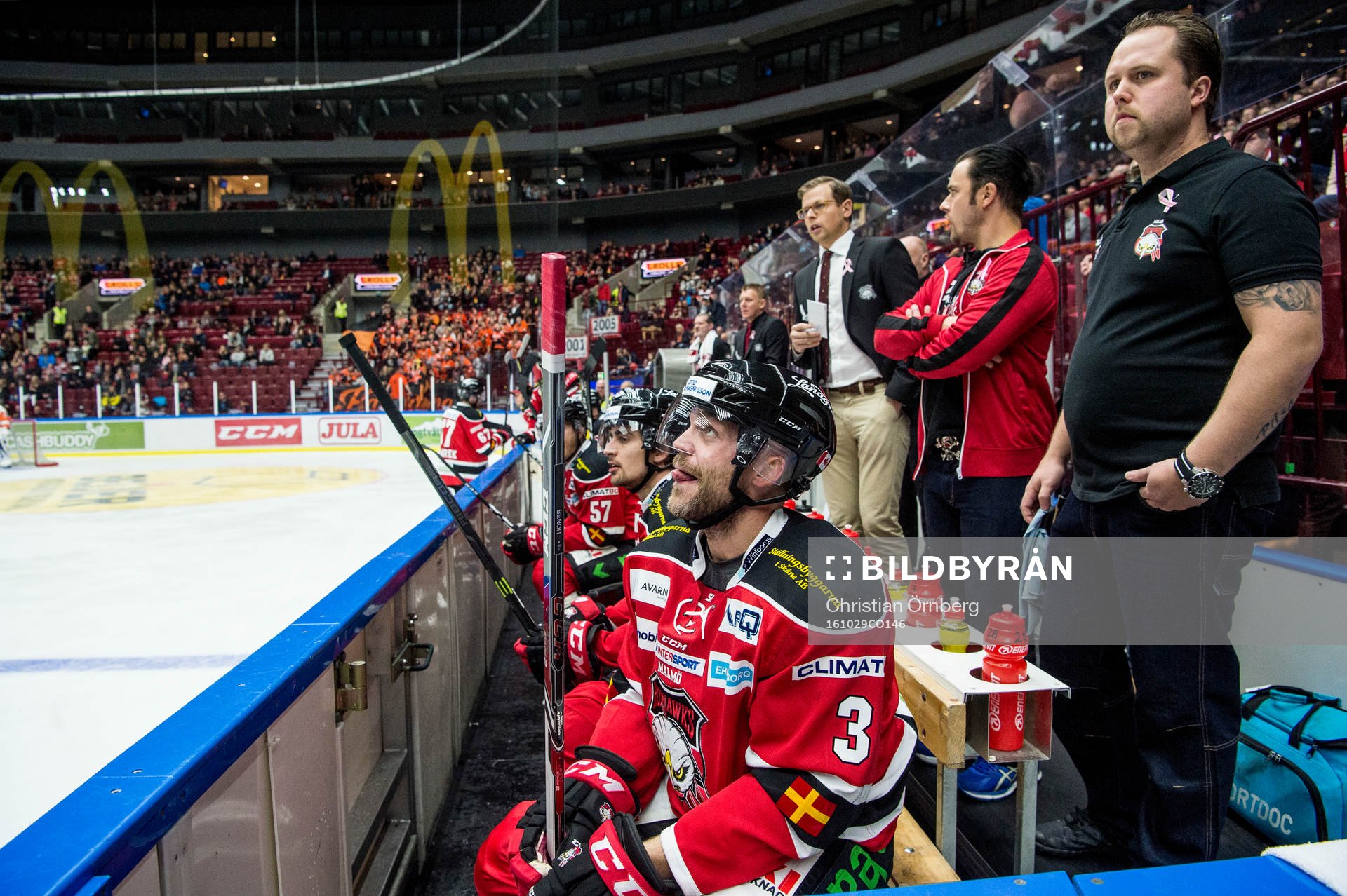 Malmö Redhawks André Benoit deppar
