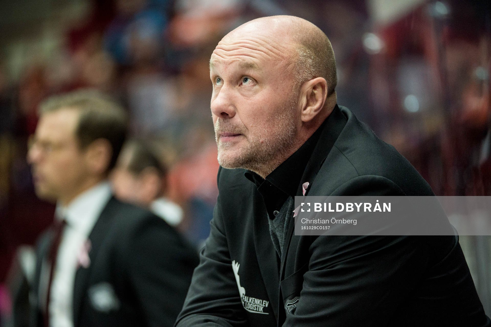 Malmö Redhawks tränare Peter Andersson deppar
