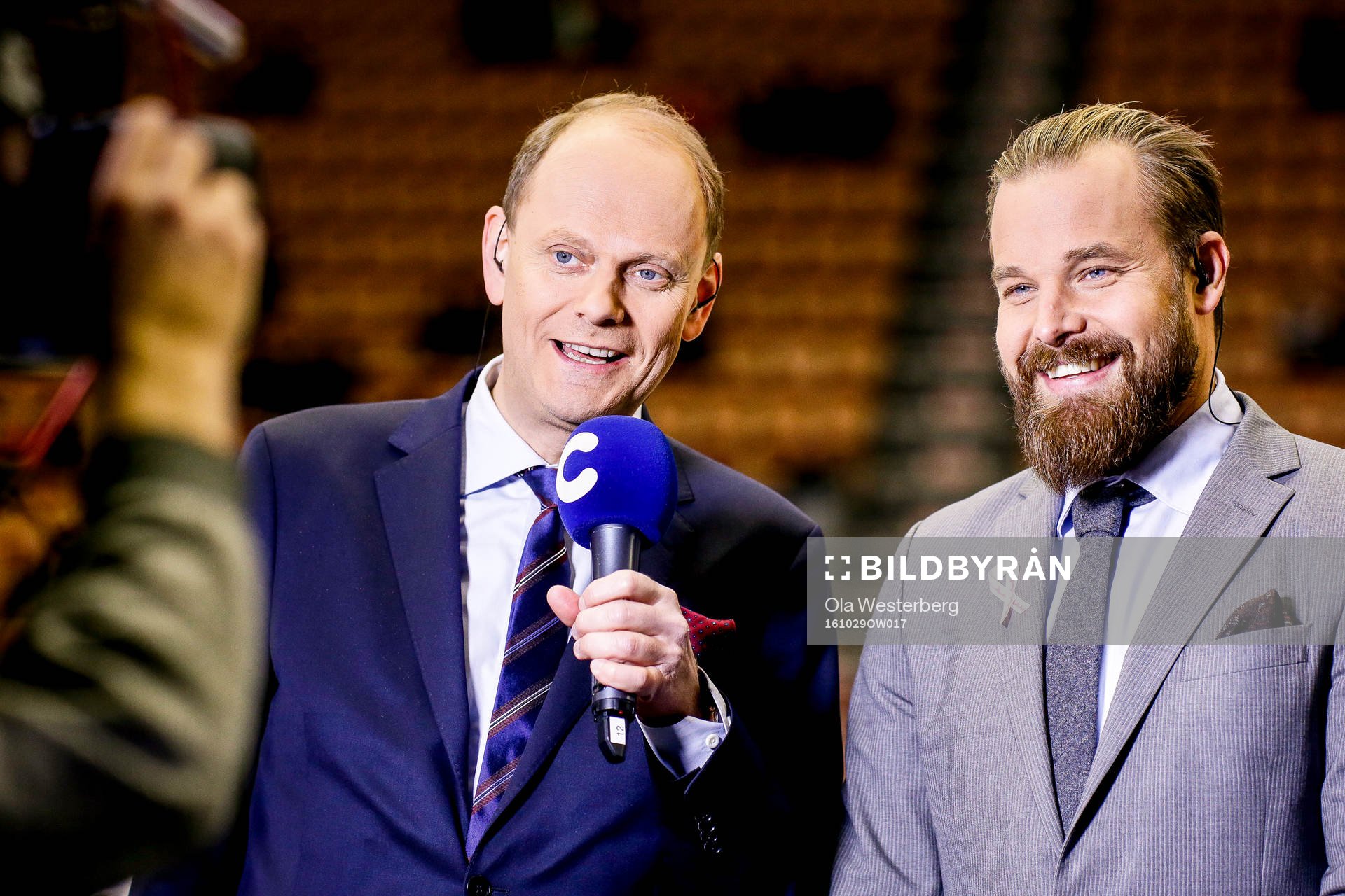 Cmores experter Lasse Granqvist och Sanny Lindström