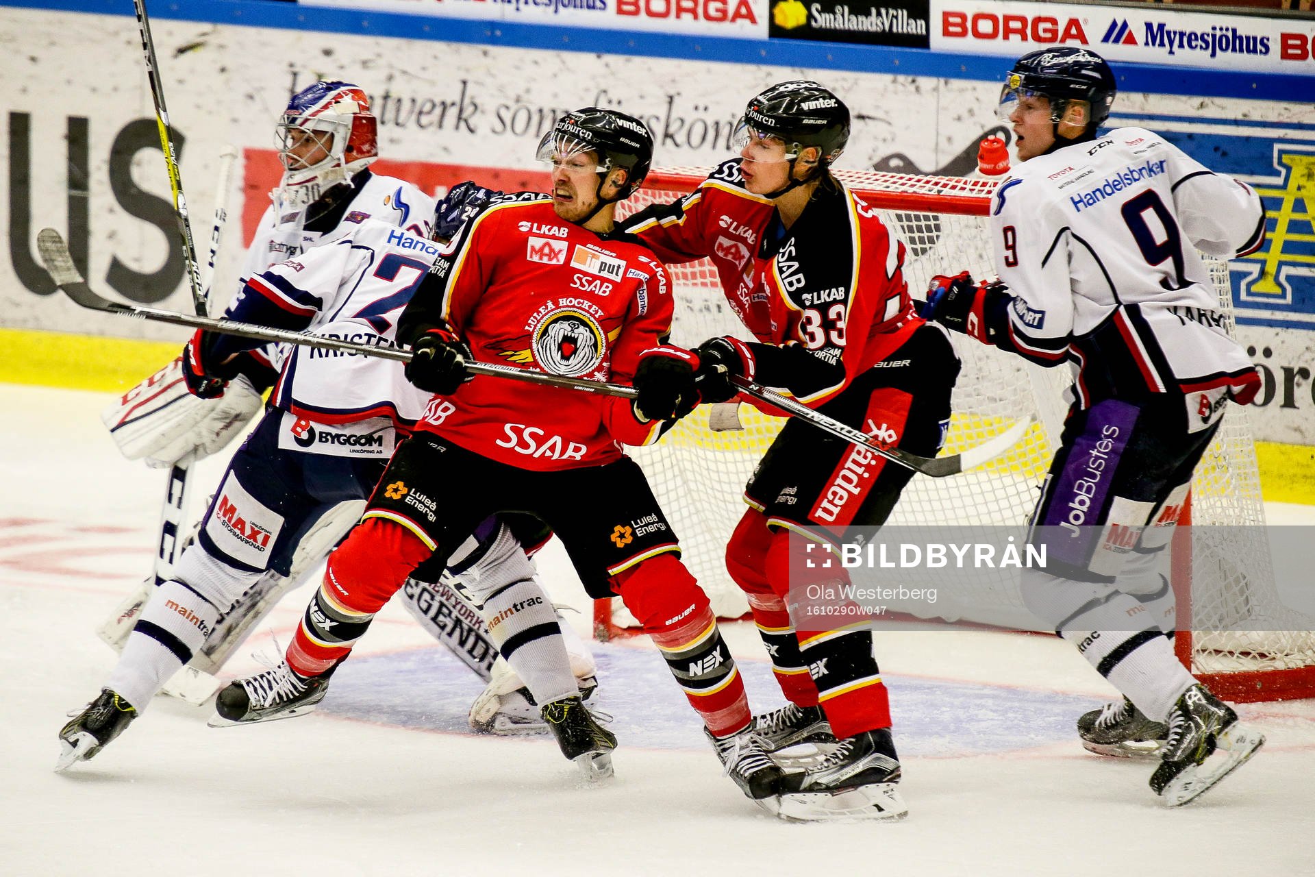 Luleås Johan Forsberg och Christopher Mastomäki