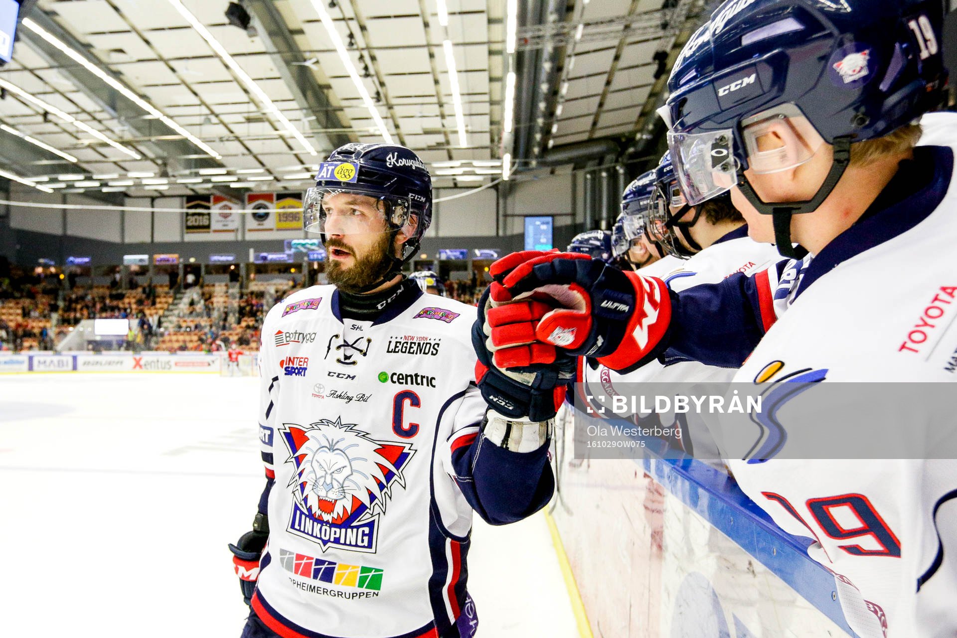 Linköpings Niklas Persson jublar