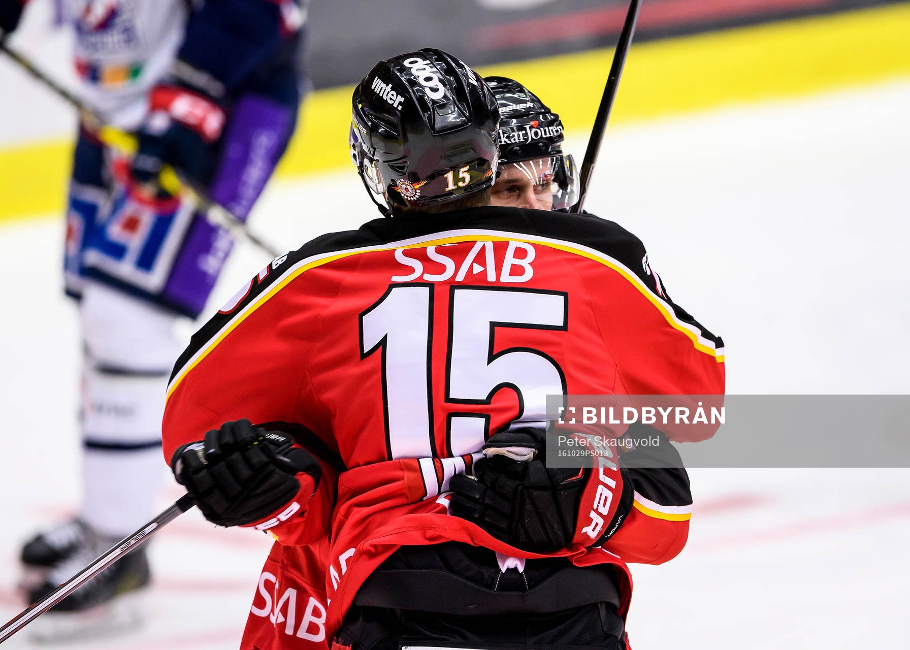 Luleås Bill Sweatt jublar