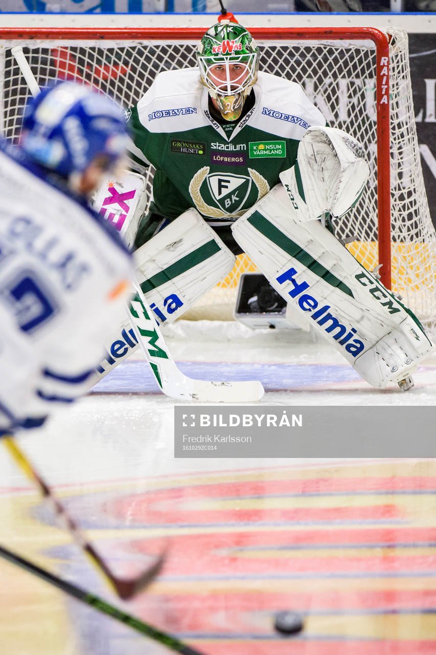 Färjestads målvakt Stefan Steen