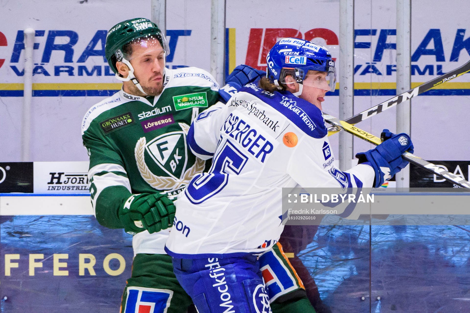 Färjestads Ole-Kristian Tollefsen och Leksands Johan