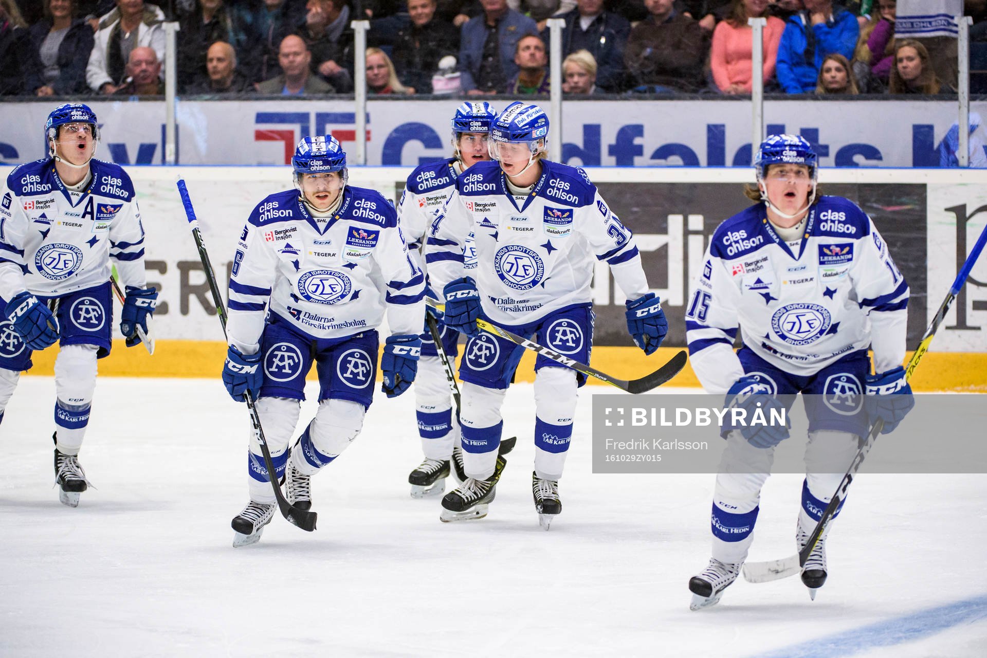 Leksands Martin Karlsson, János Hári, Olle Alsing och