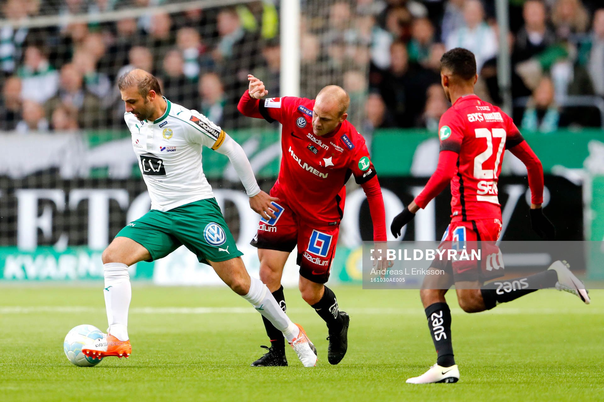 Hammarbys Kennedy Bakircioglu och Norrköpings Daniel