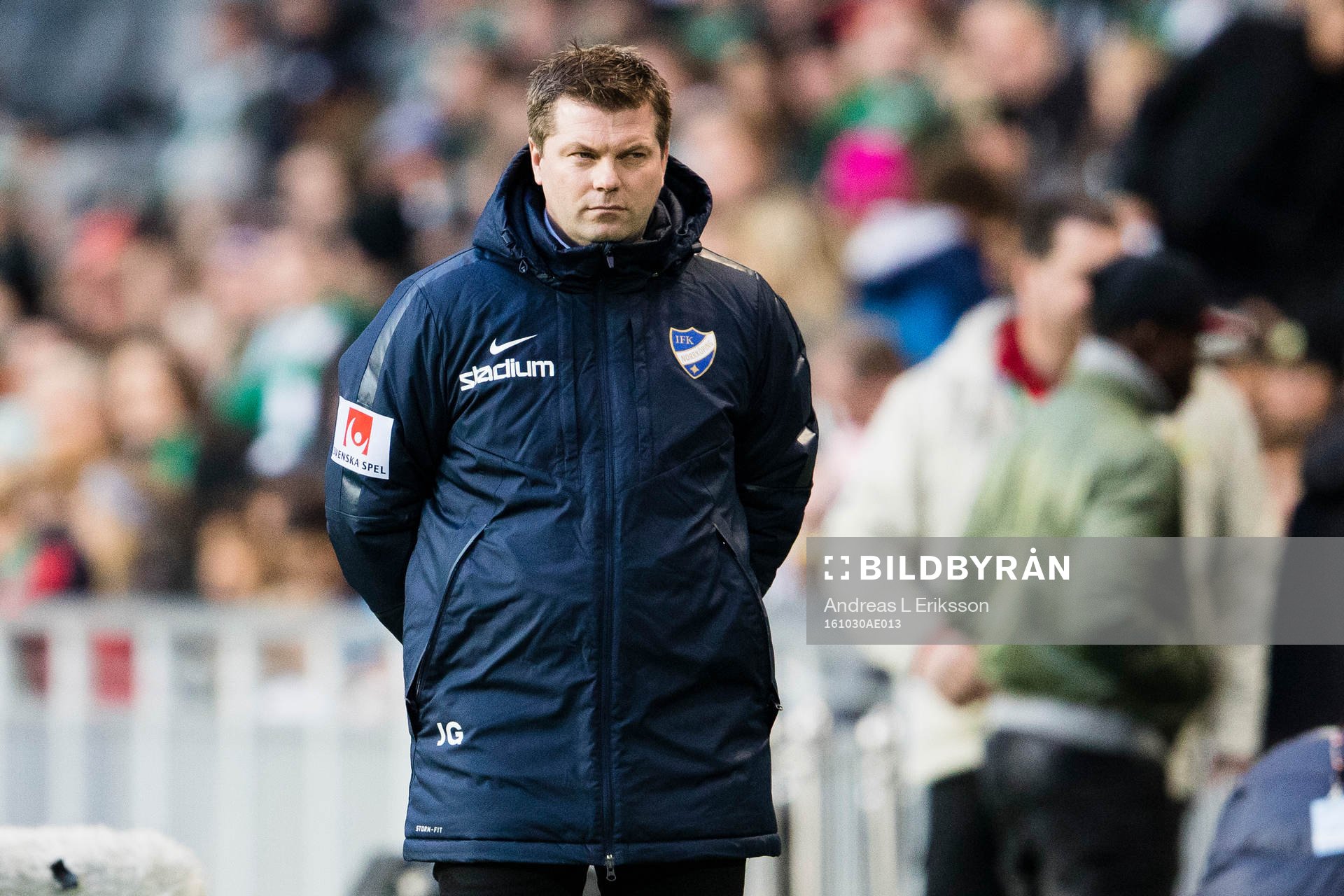 Norrköpings tränare Jens Gustafsson