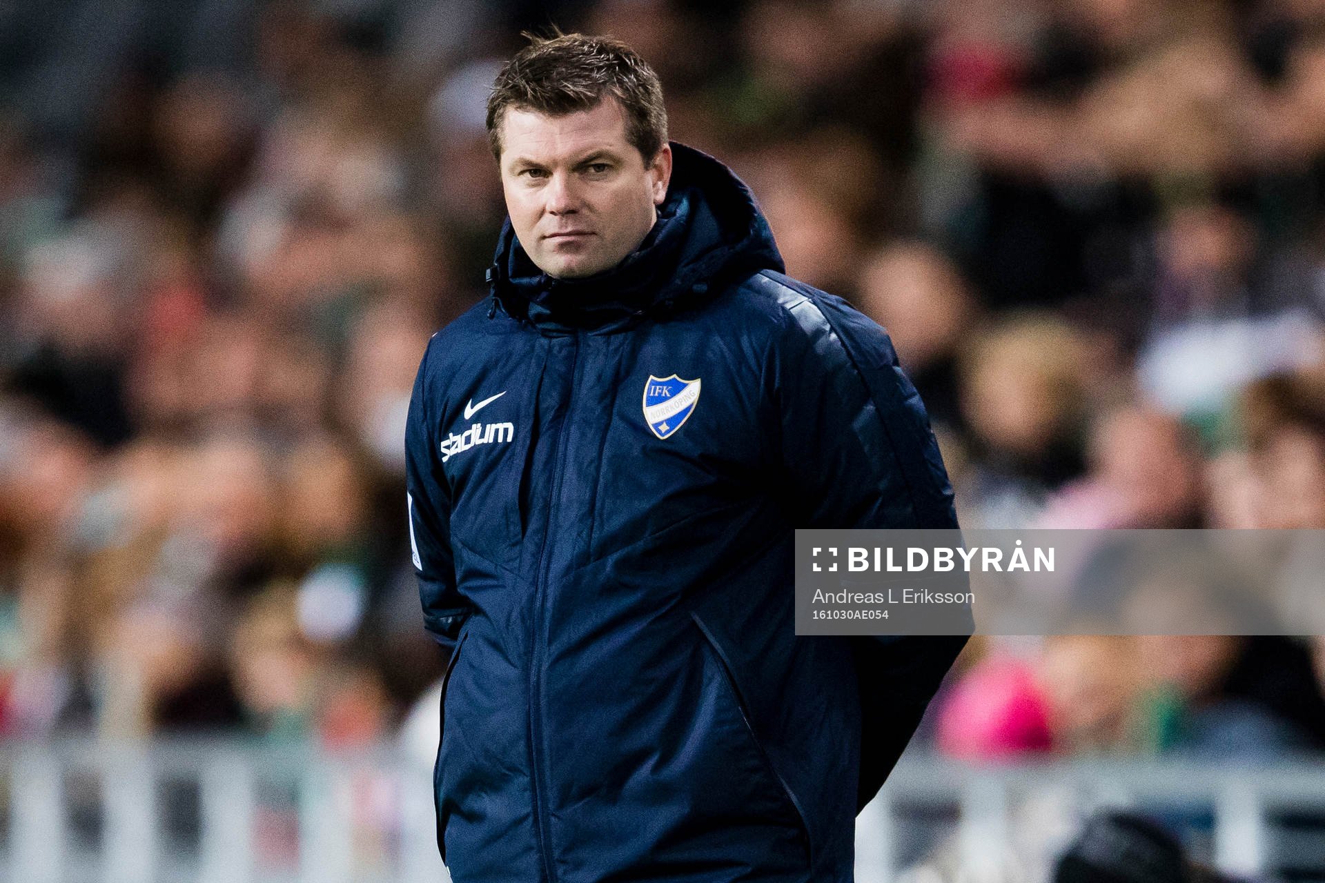 Norrköpings tränare Jens Gustafsson