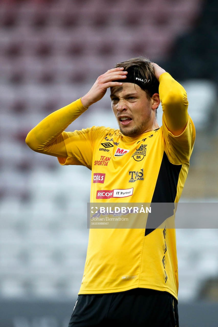 Forwards Daniel Björkman deppar