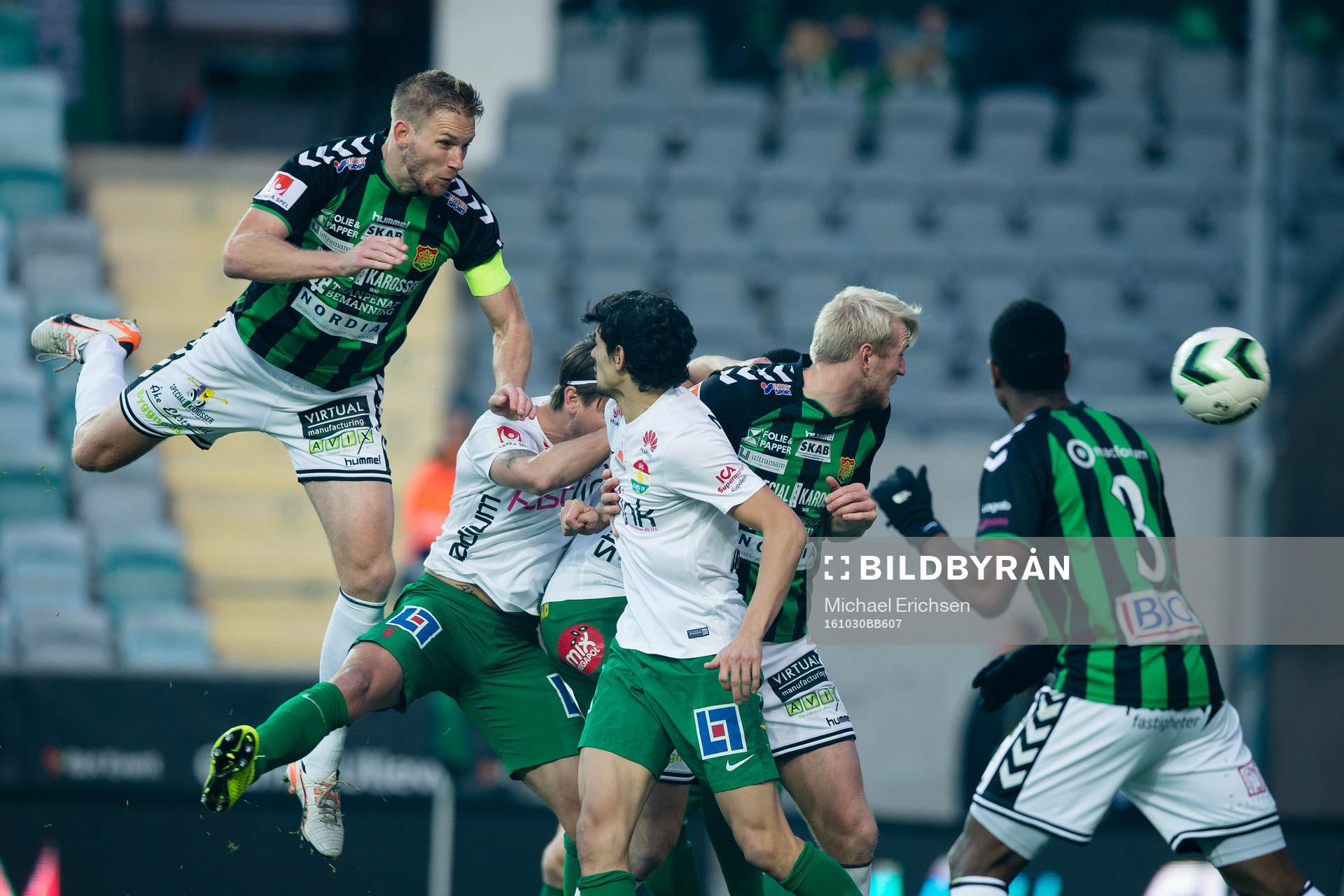 GAIS Steven Old nickar på en hörna
