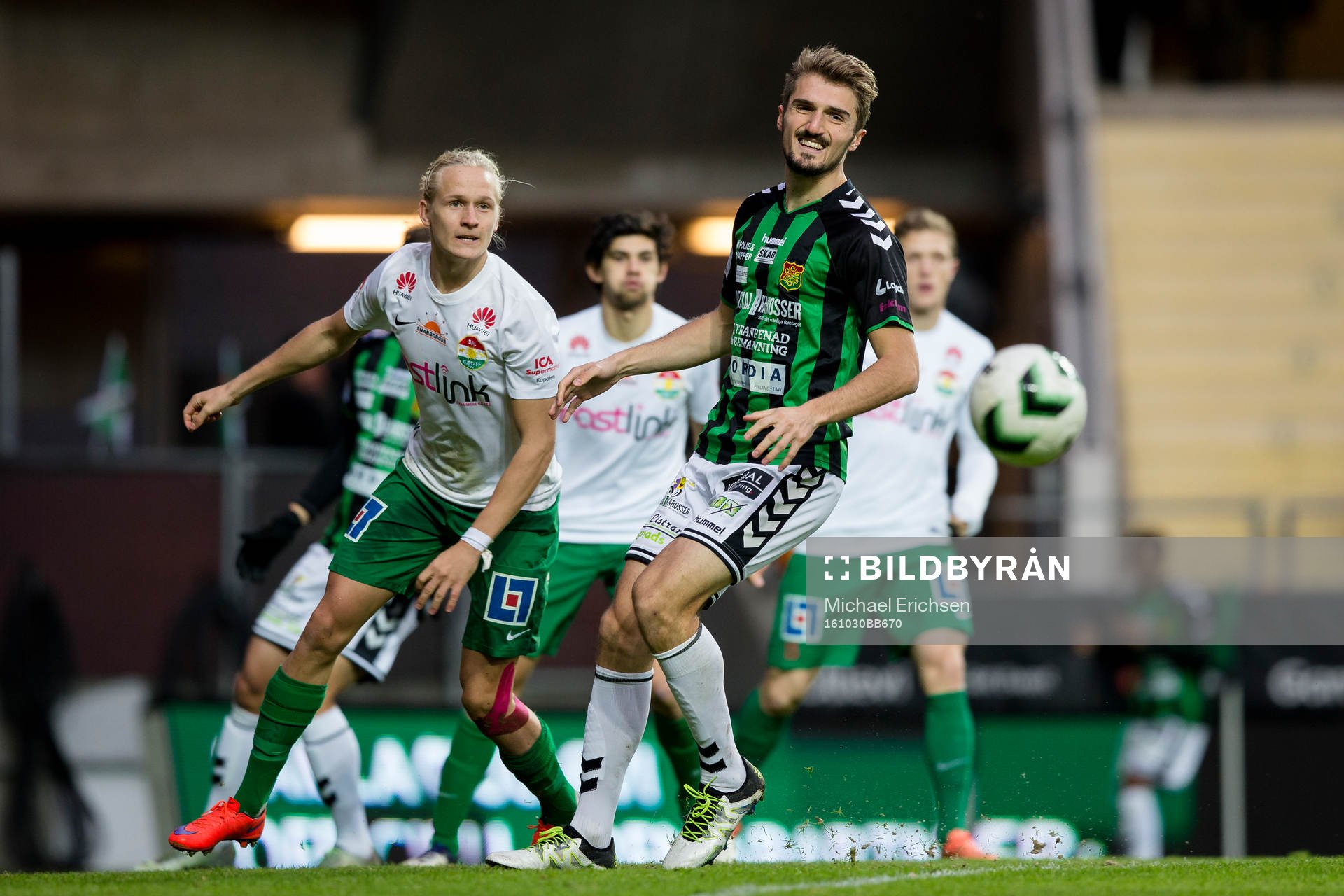 Dalkurds Henrik Löfkvist och GAIS Dardan Rexhepi