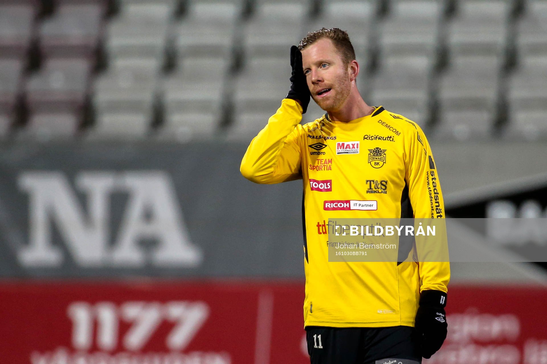 Forwards Kristoffer Näfver deppar