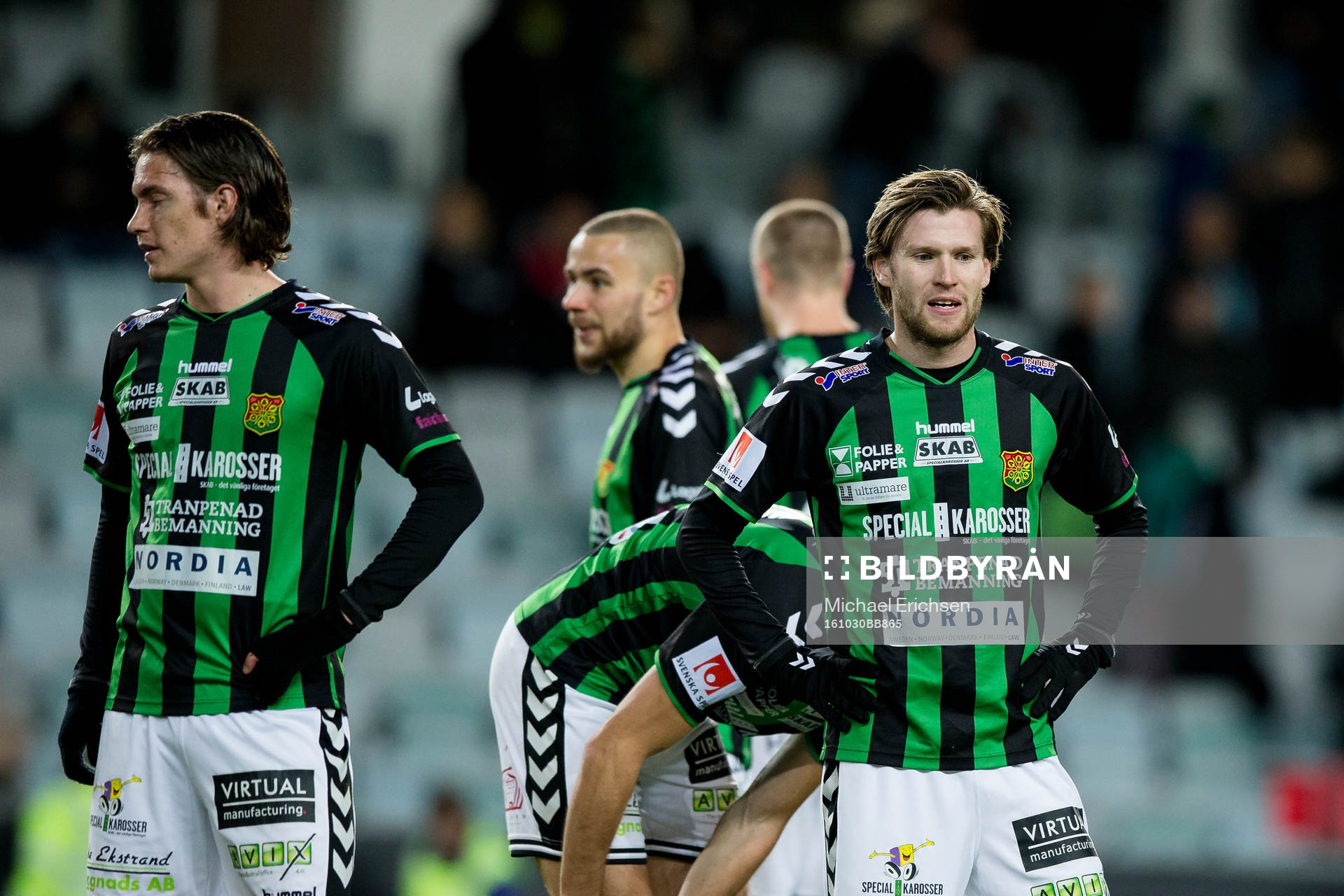 GAIS Robin Book och Johan Lundgren deppar