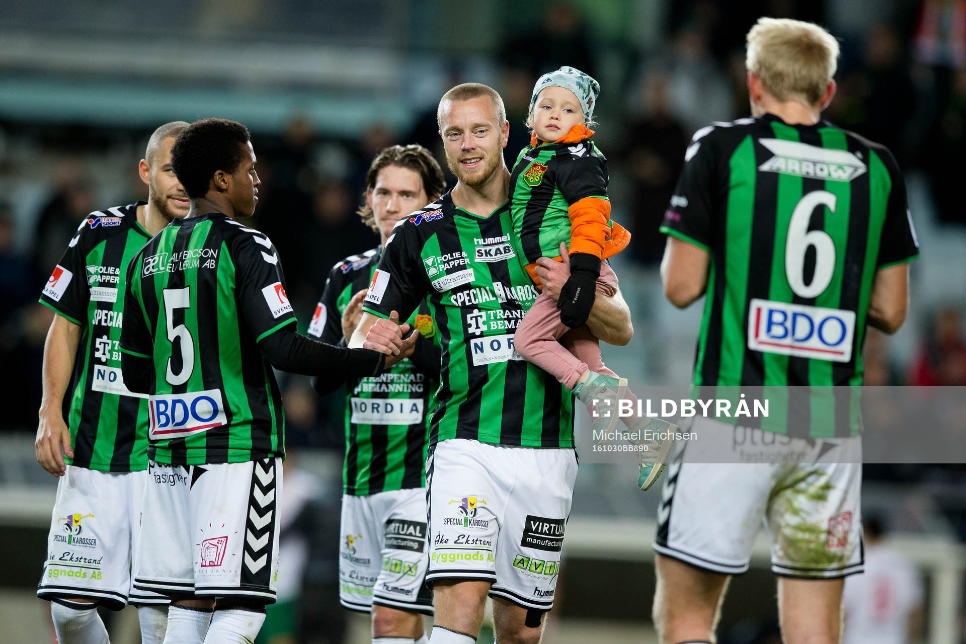 GAIS Björn Andersson avtackas för sin tid i klubben