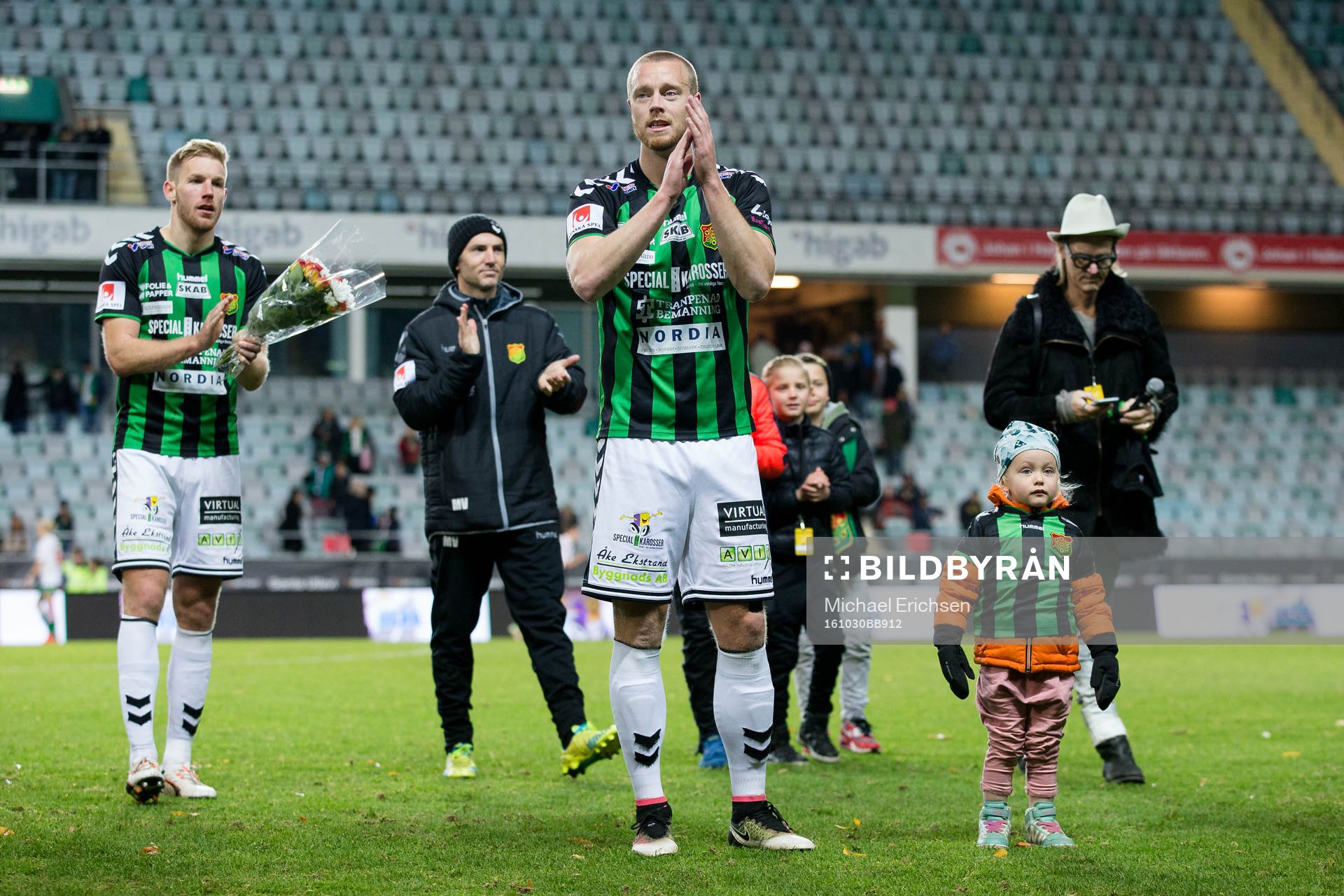 GAIS Björn Andersson avtackas för sin tid i klubben