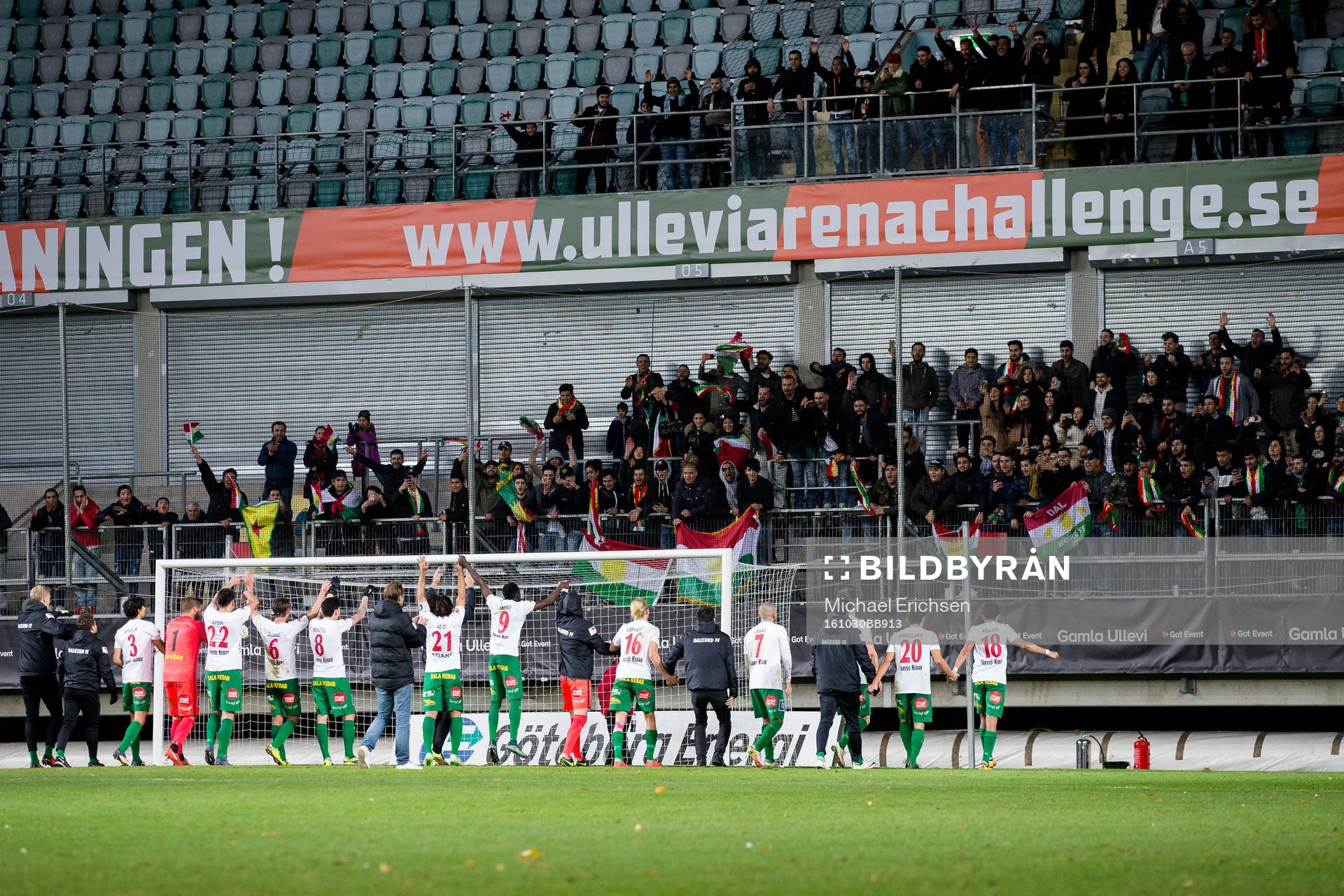Dalkurd tackar sina fans