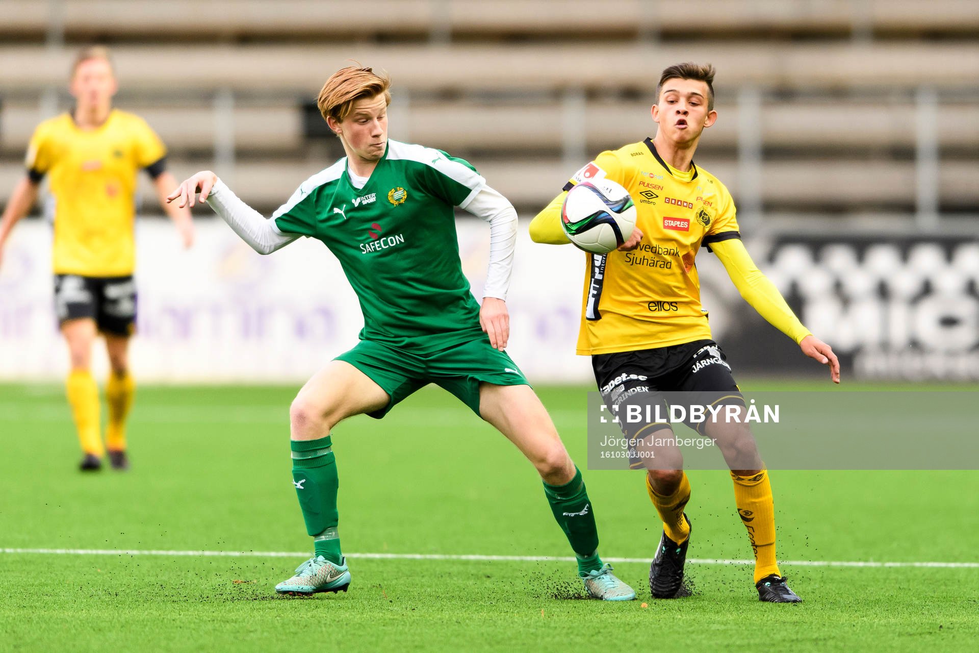 Hammarbys David Nilsson och Elfsborgs Danijel Ramadanovic