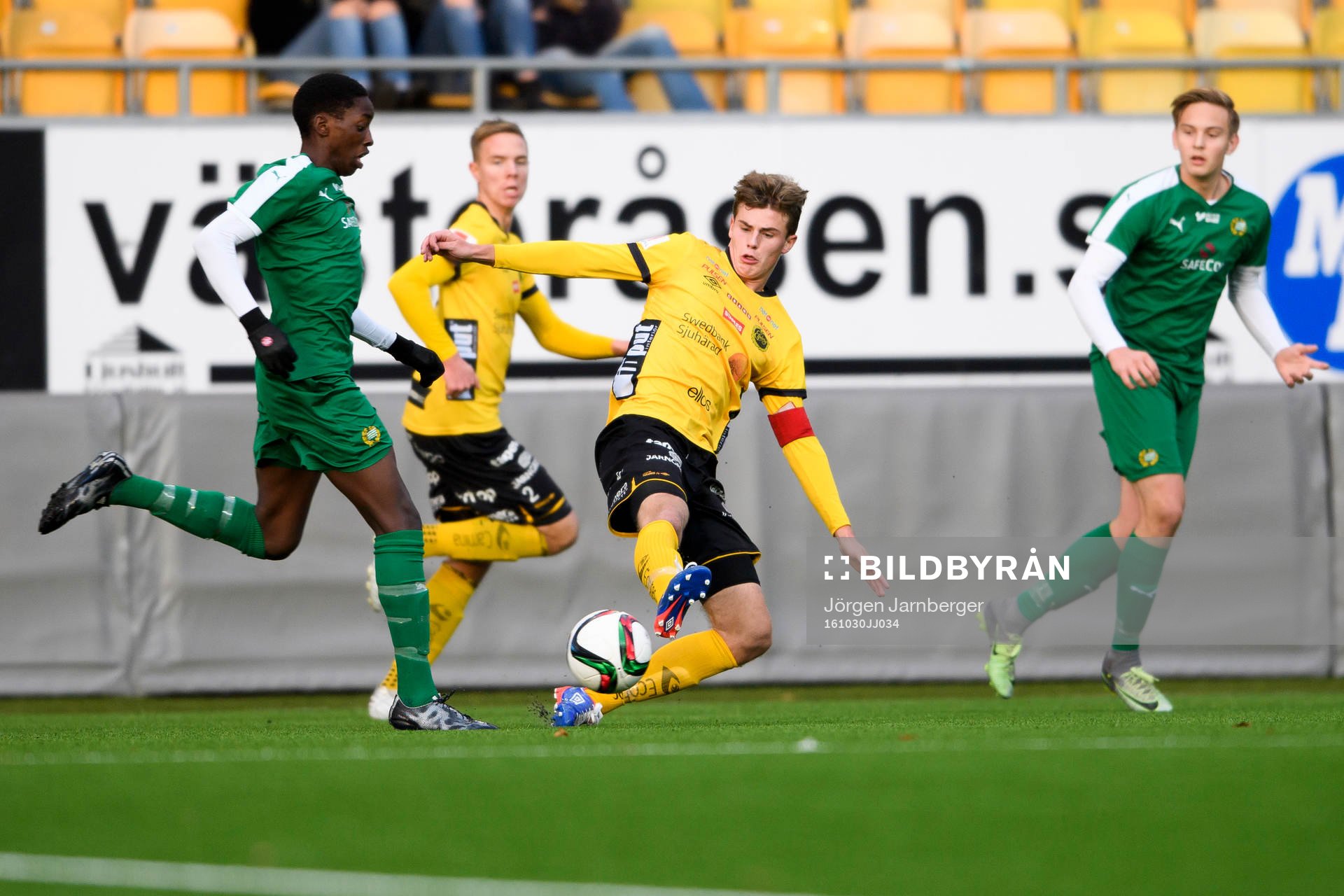 Hammarbys Samouil Izountouemoi och Elfsborgs Filip Schyberg