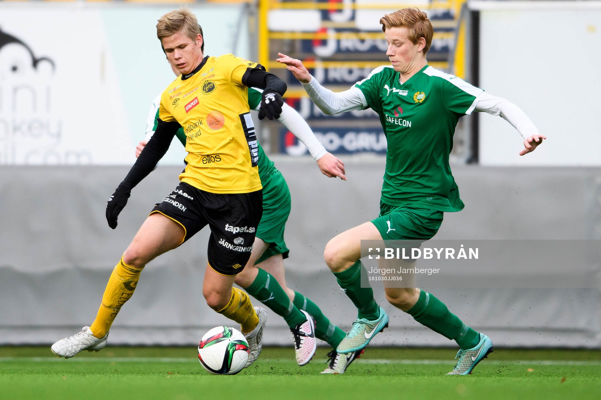 Elfsborgs Anton Thorsson och Hammarbys David Nilsson