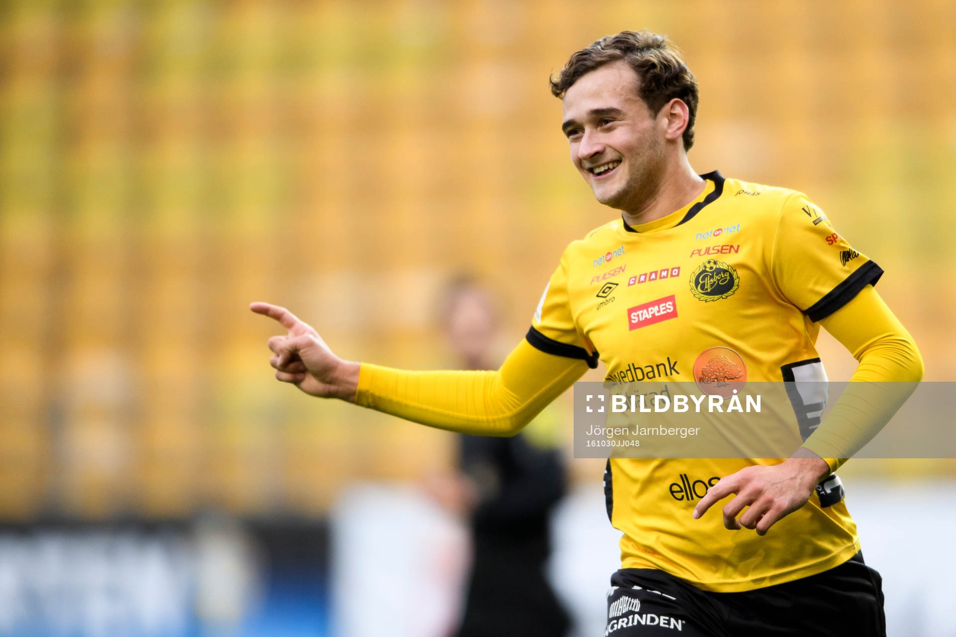 Elfsborgs Adrian Zeka jublar