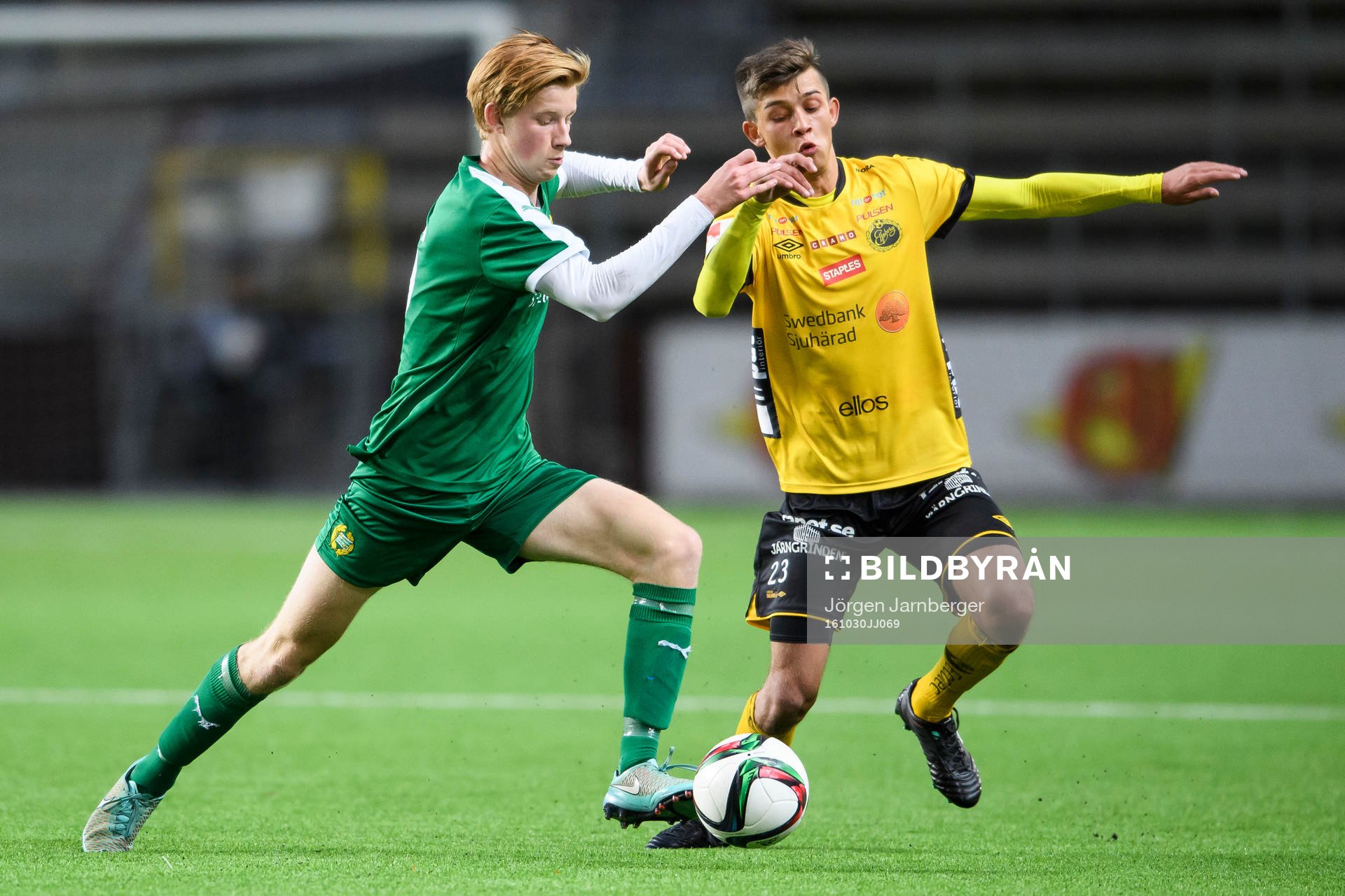 Hammarbys David Nilsson och Elfsborgs Danijel Ramadanovic