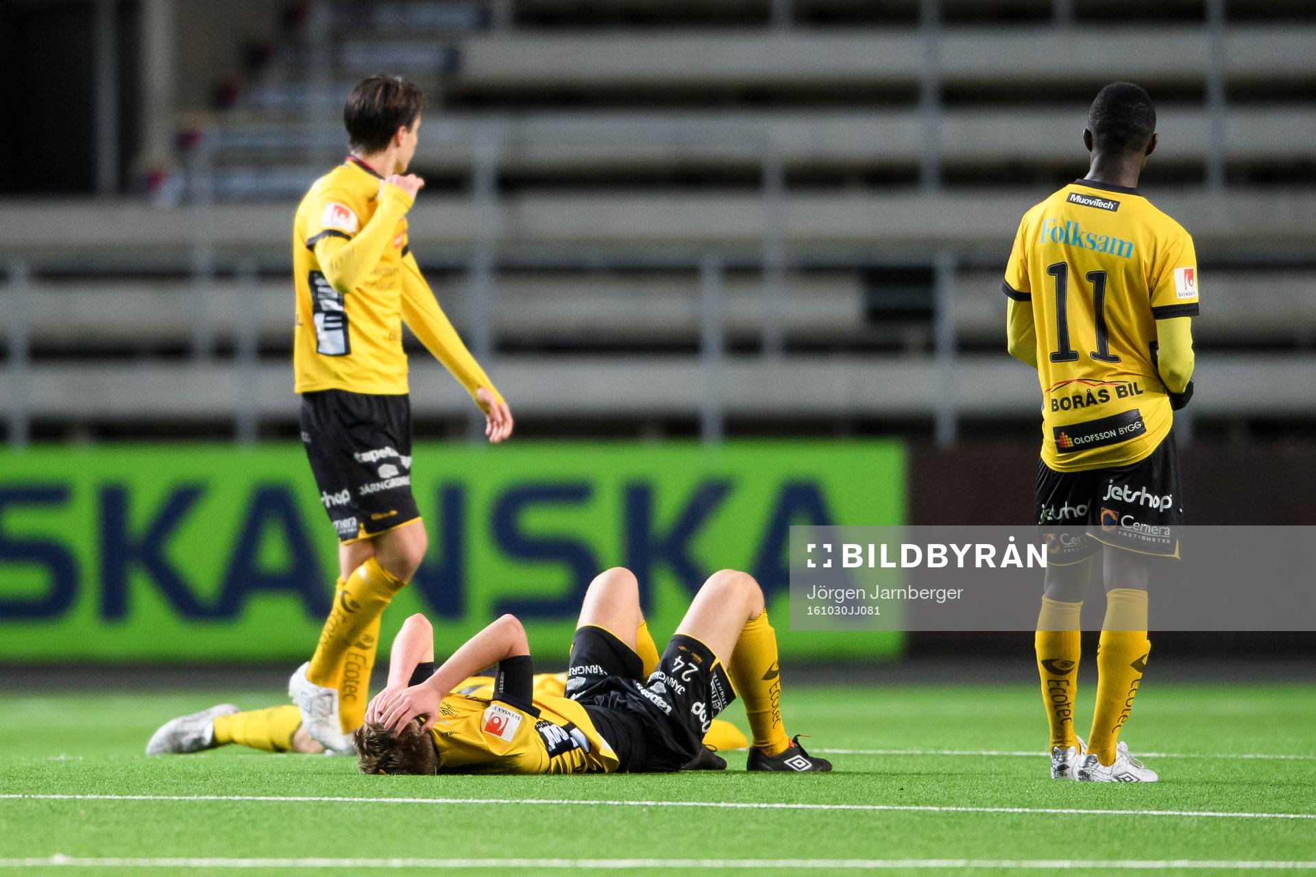 Elfsborgs spelare deppar