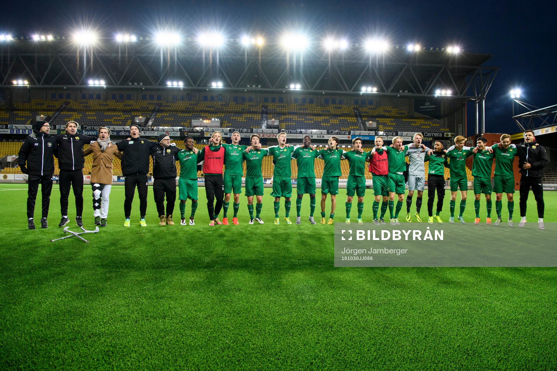 Hammarbys spelare tackar publiken