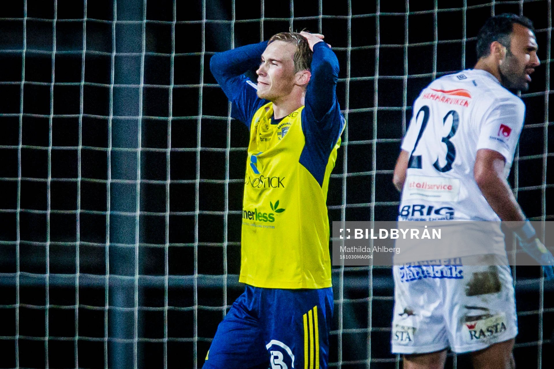 Ängelholms Albin Nilsson deppar