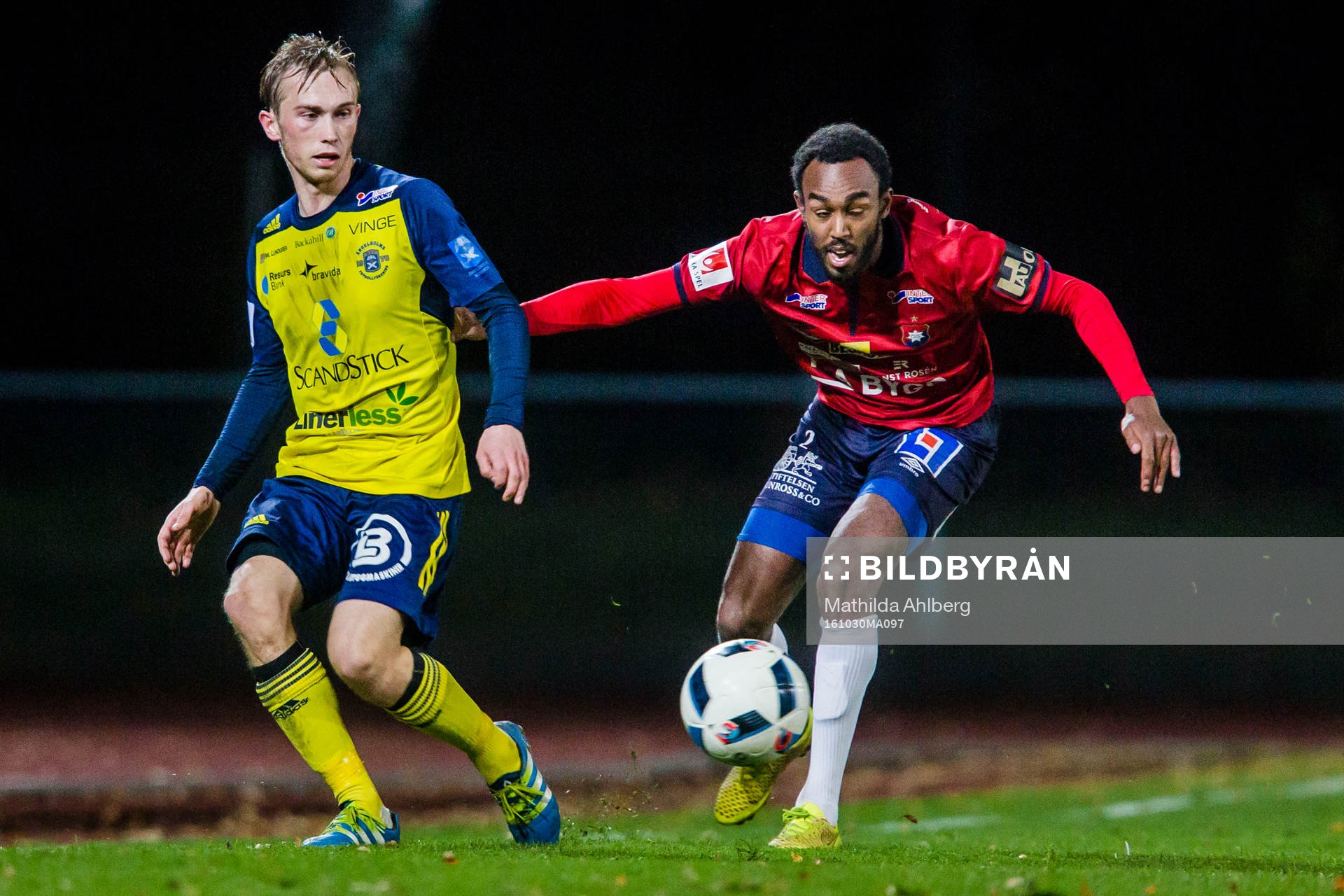 Ängelholms Albin Nilsson och Örgrytes David Johansson