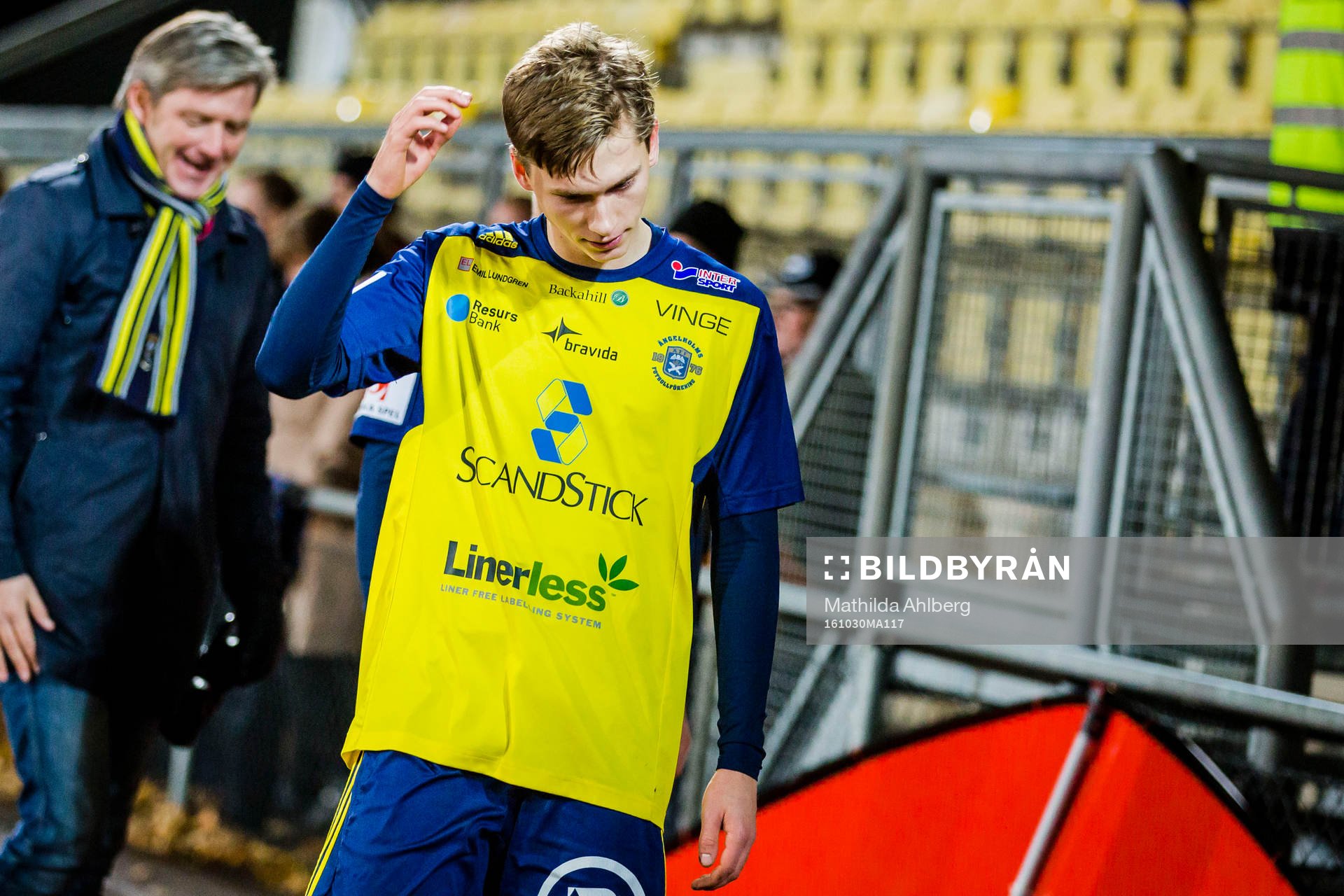 Ängelholms Edvin Nilsson deppar