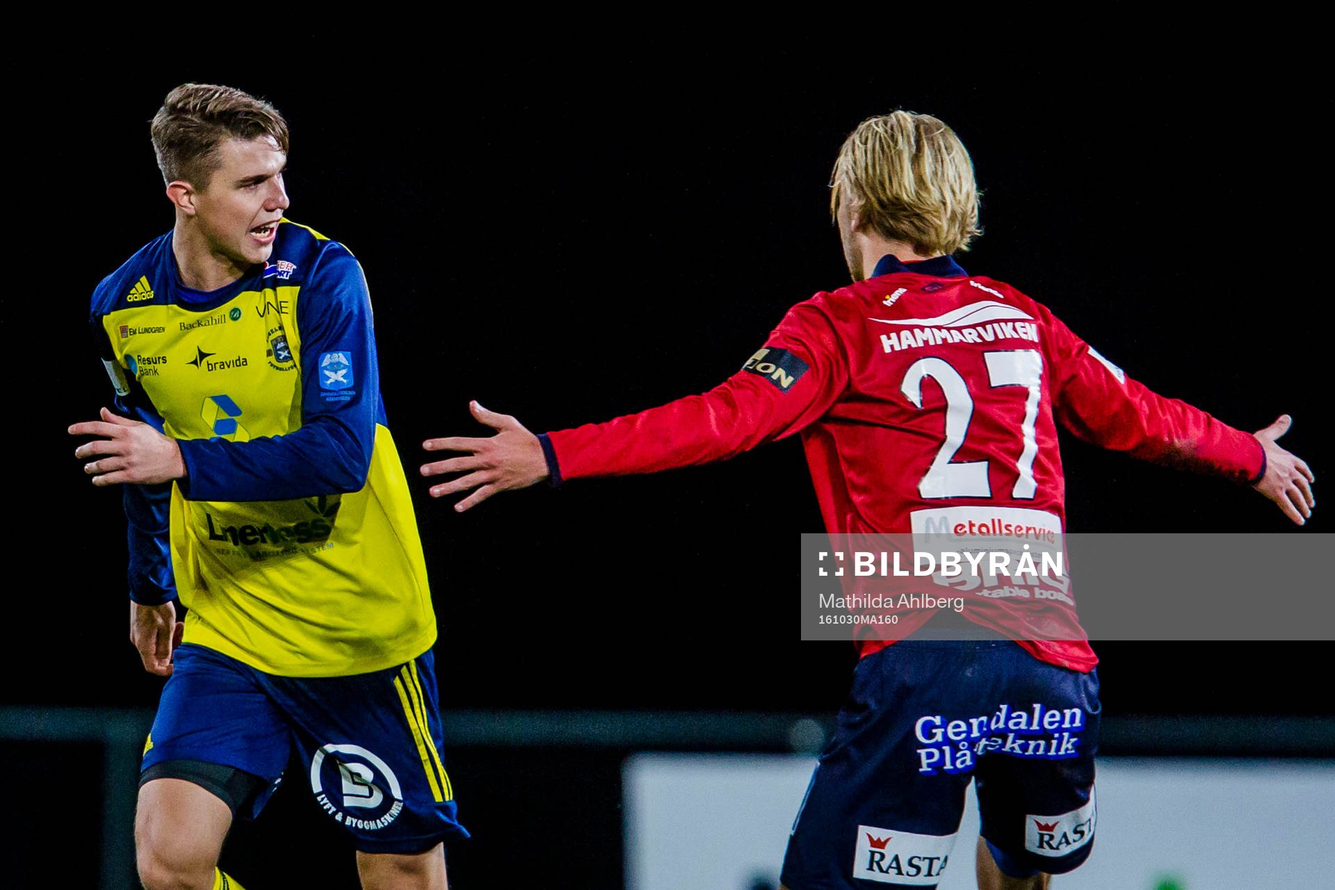 Ängelholms Fredrik Lundgren är frustrerad