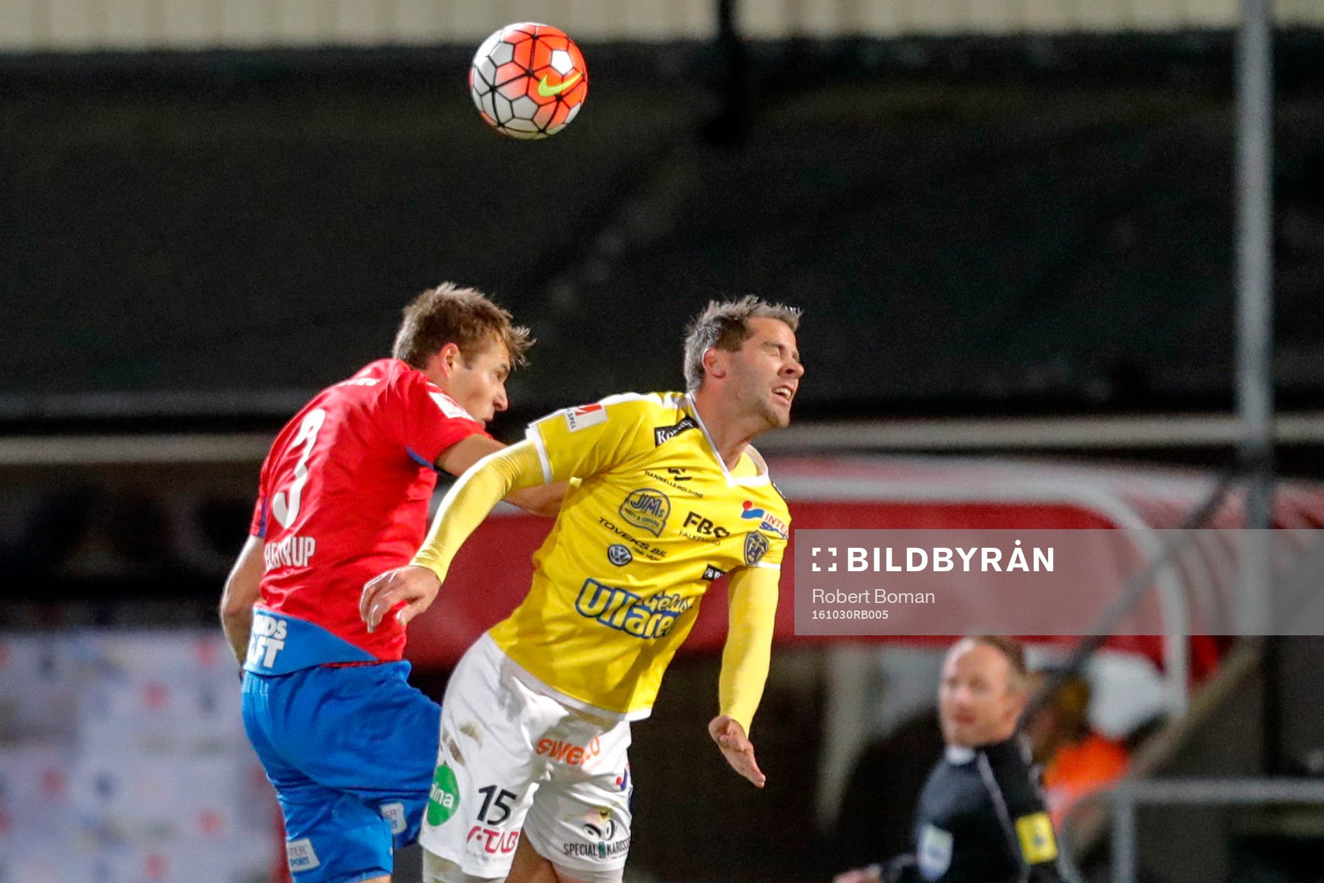 Helsingborgs Frederik Helstrup Jensen och Falkenbergs