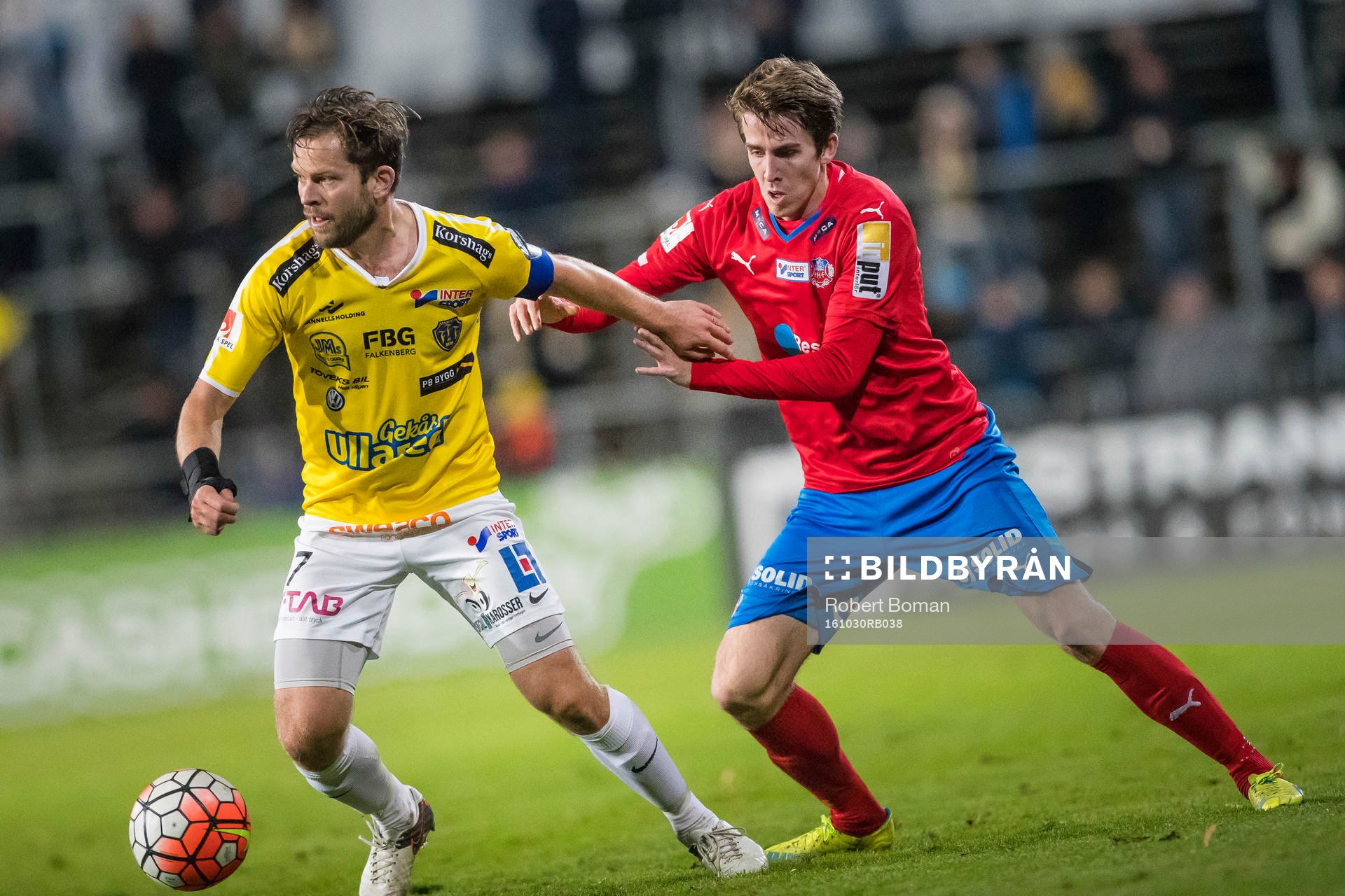 Falkenbergs David Svensson och Helsingborgs Adam Eriksson