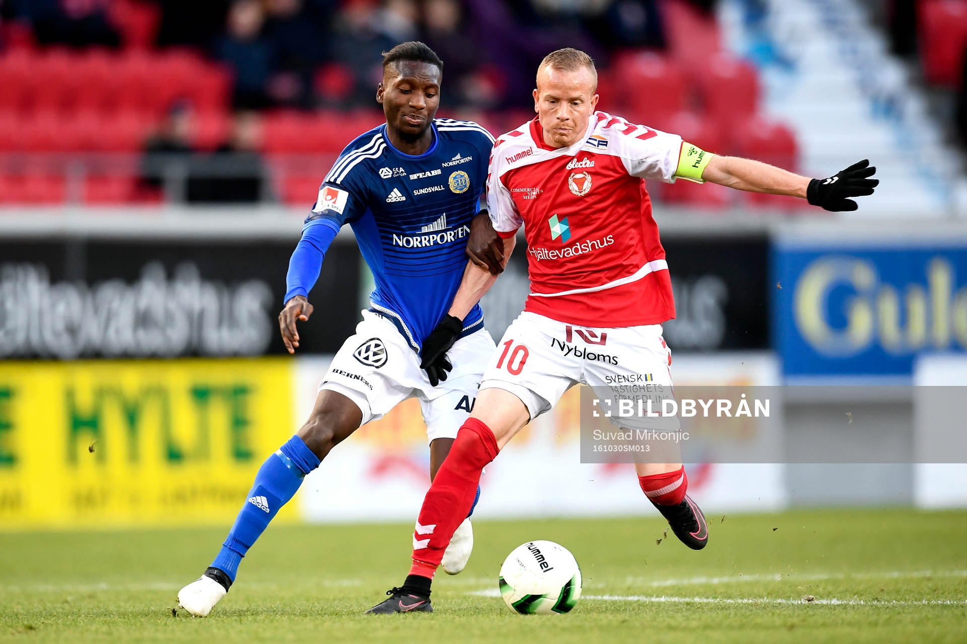 Kalmars Tobias Eriksson och Sundsvalls Peter Wilson