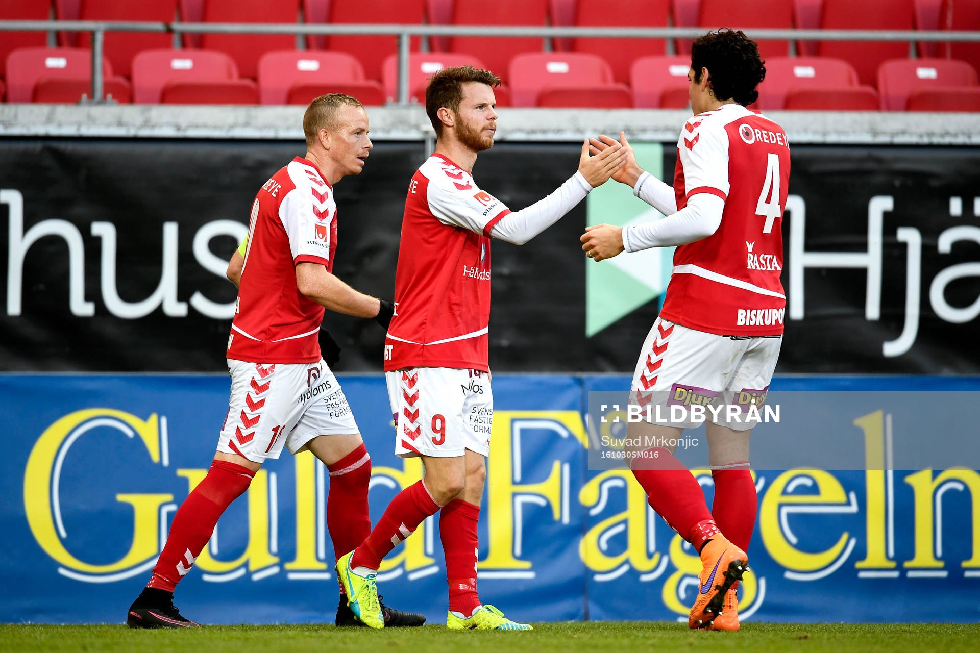 Kalmars Måns Söderqvist jublar