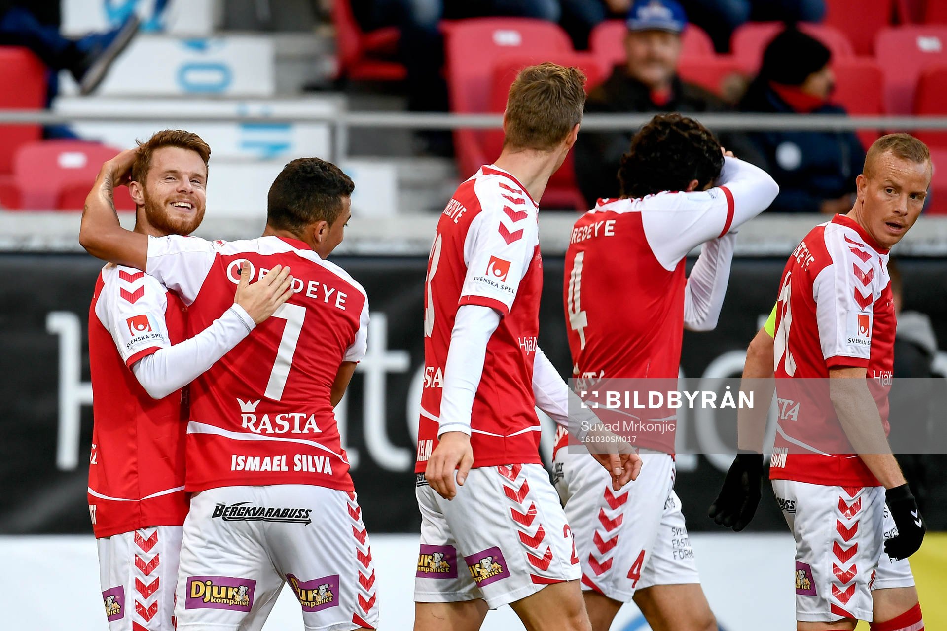Kalmars Måns Söderqvist jublar