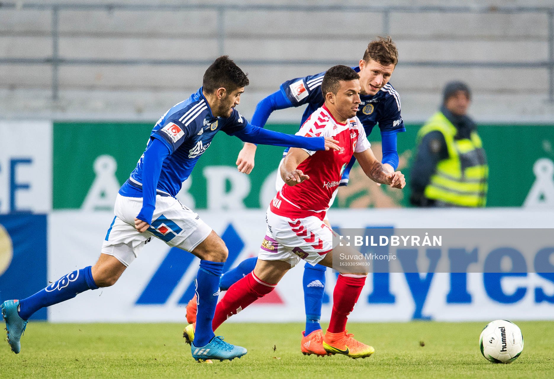 Kalmars Ismael Silva Lima och Sundsvalls Stefan Silva