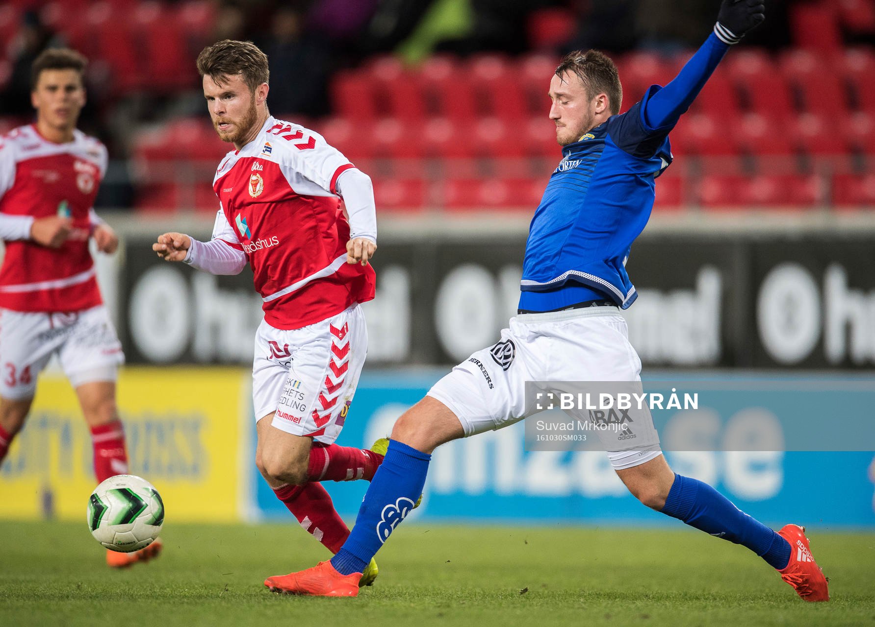 Kalmars Måns Söderqvist och Sundsvalls Smajl Suljevic