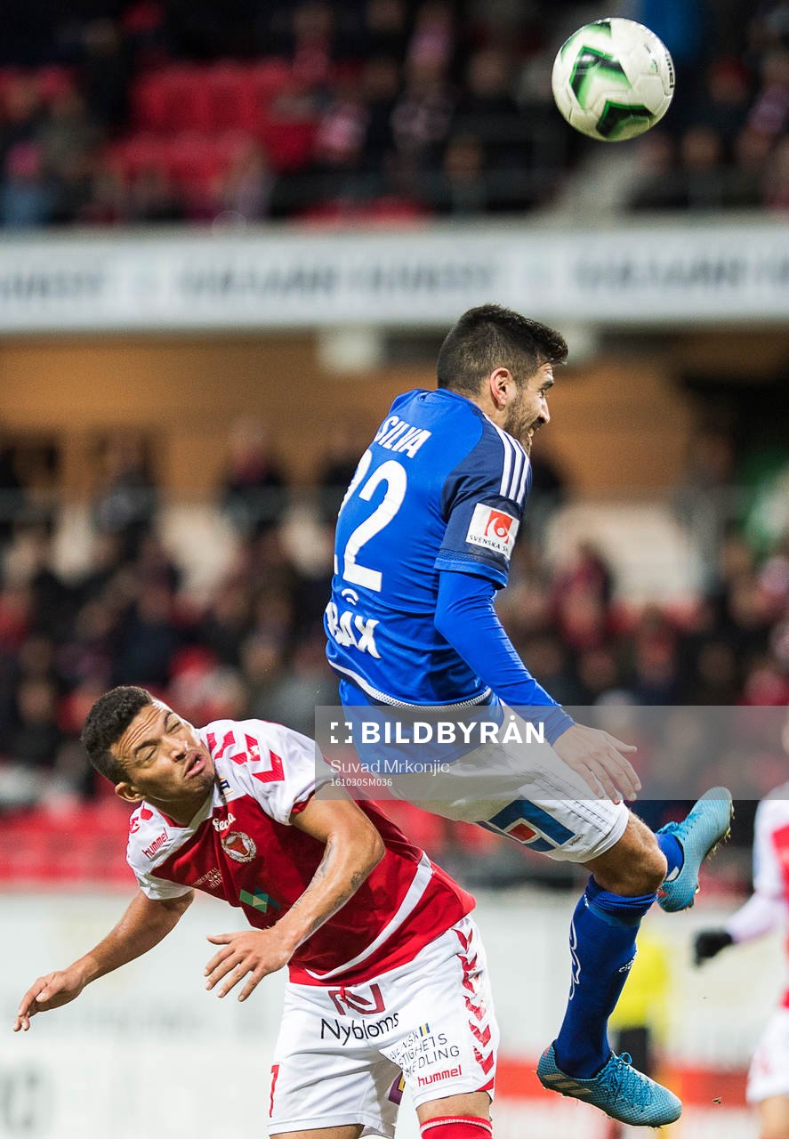 Kalmars Ismael Silva Lima och Sundsvalls Stefan Silva