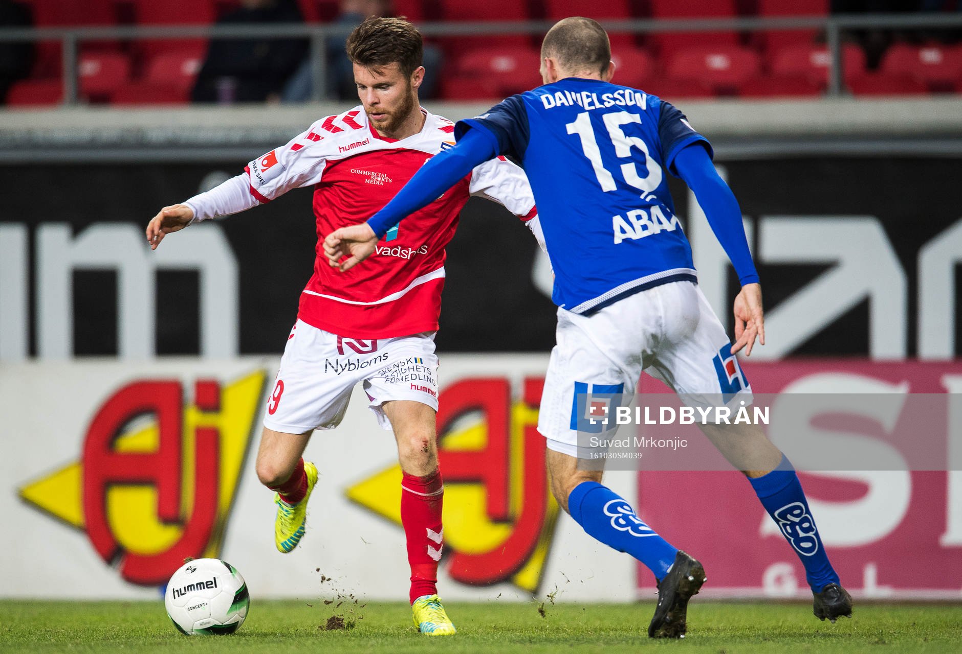 Kalmars Måns Söderqvist och Sundsvalls Marcus Danielson
