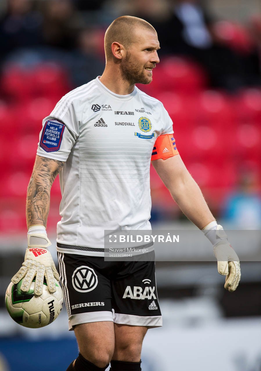 Sundsvalls målvakt Tommy Naurin
